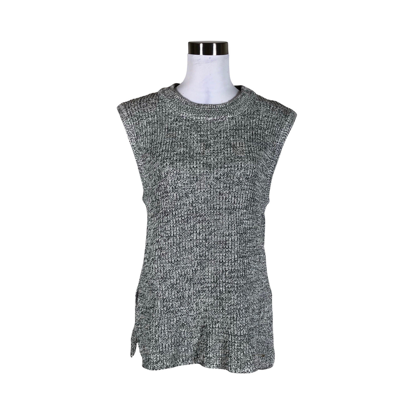Unisex Your Face - Kootud vest, suurus 36 - Hall (1)