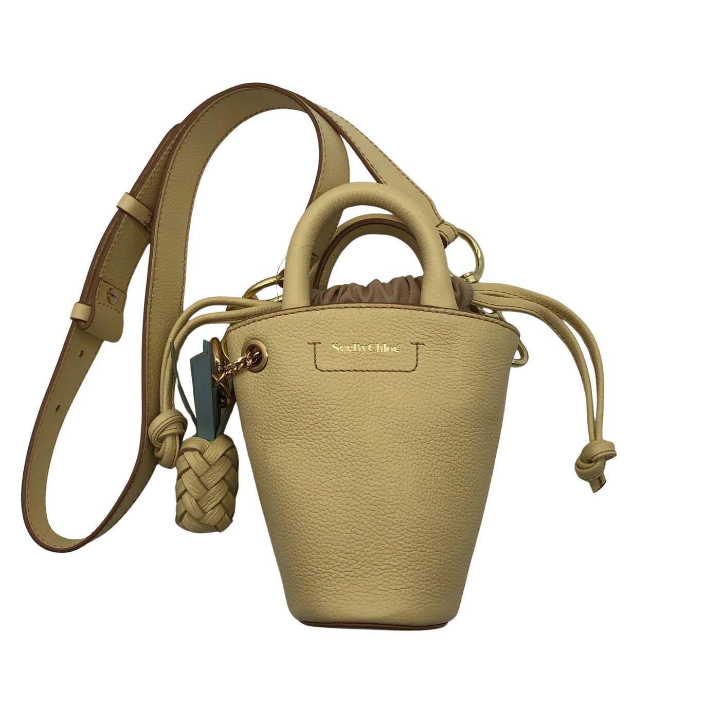Unisex See by Chloé - Õlakott, suurus Mini - Kollane (1)