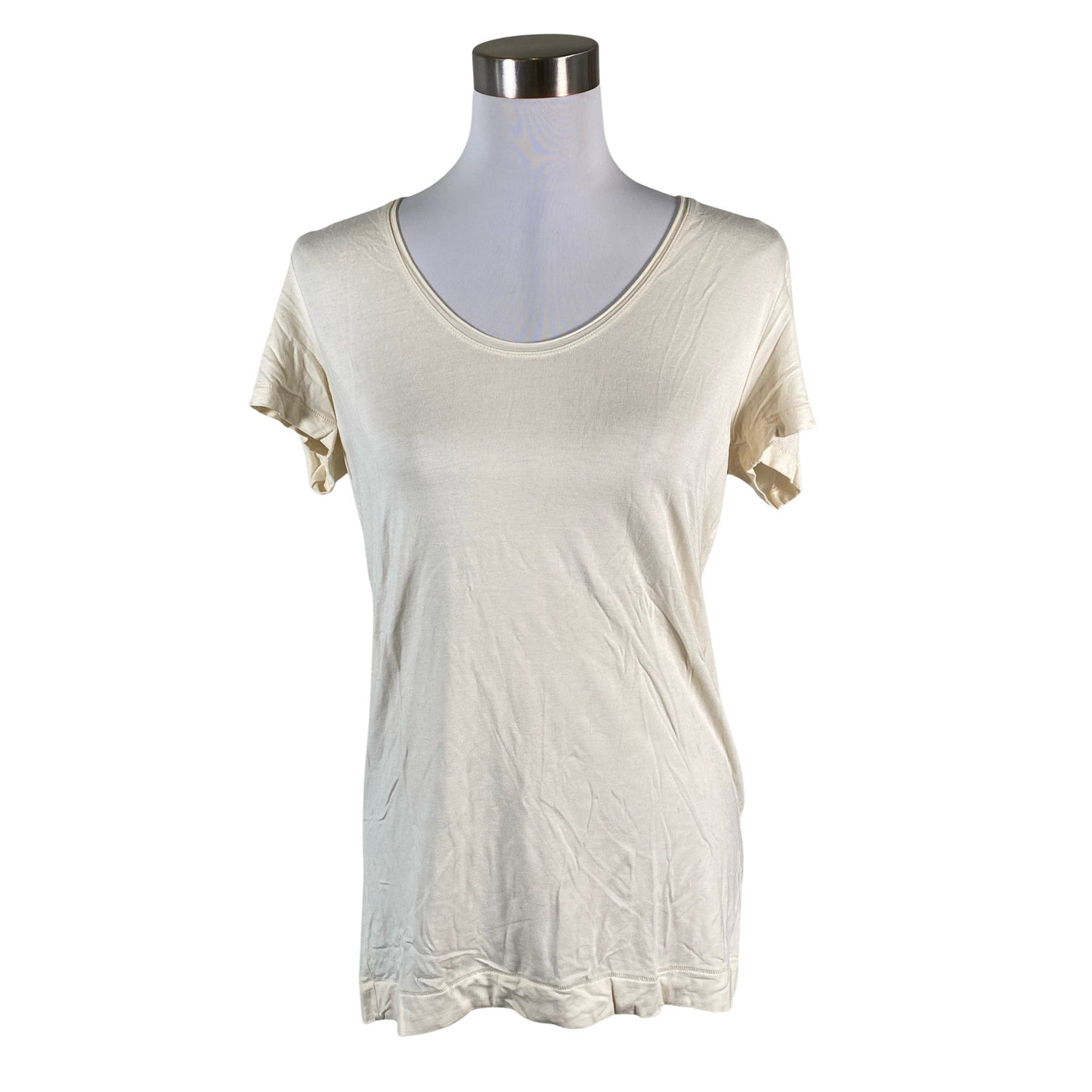 Unisex by Malene Birger - T-särk, suurus 36 - Looduslik valge (1)