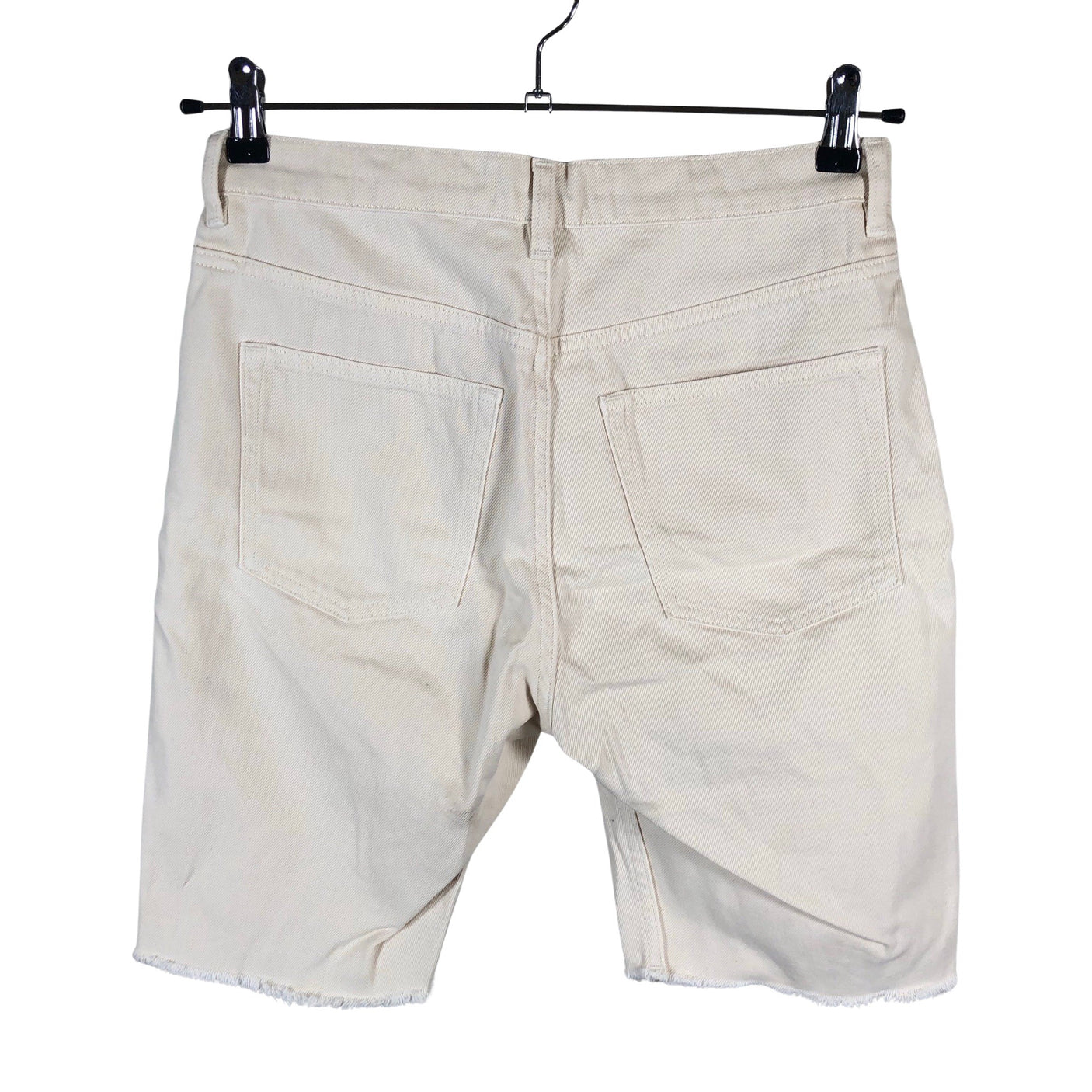 Unisex &Other Stories - Teksast lühikesed püksid, suurus W28 - Looduslik valge (2)