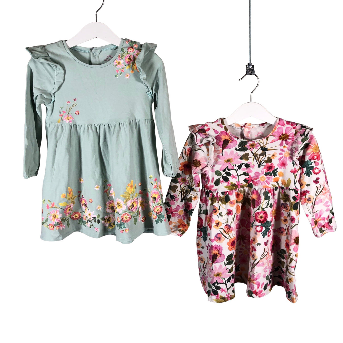 Unisex Next - Trikotaažist kleit, suurus 86 - 92 - Helesinine (1)