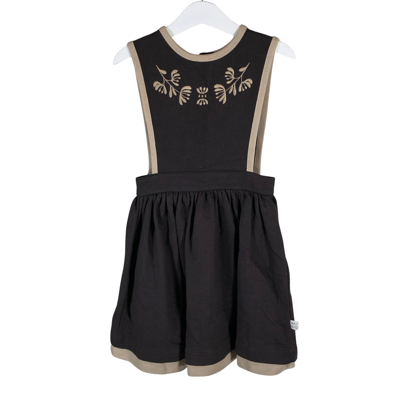 Unisex Mainio - Dressikangast kleit, suurus 98 - 104 - Pruun (1)