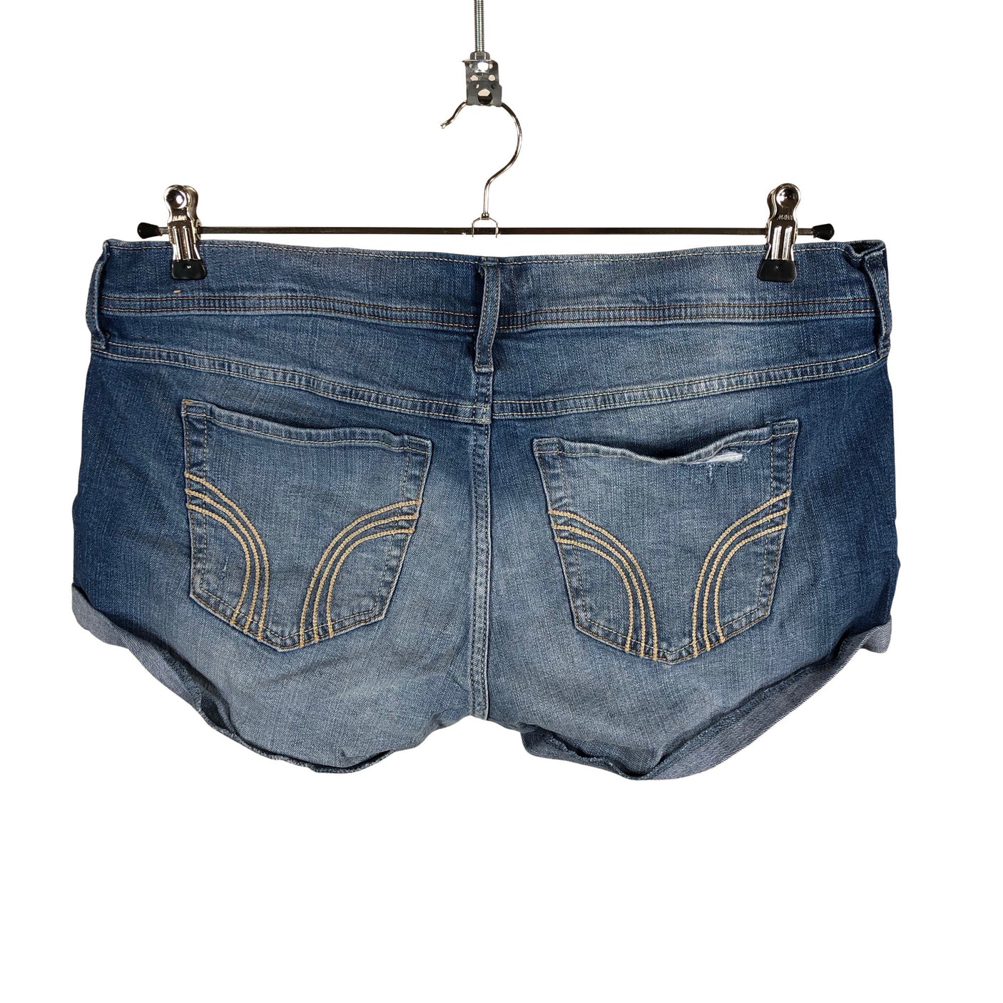 Unisex Hollister - Teksast lühikesed püksid, suurus W32 - Sinine (2)