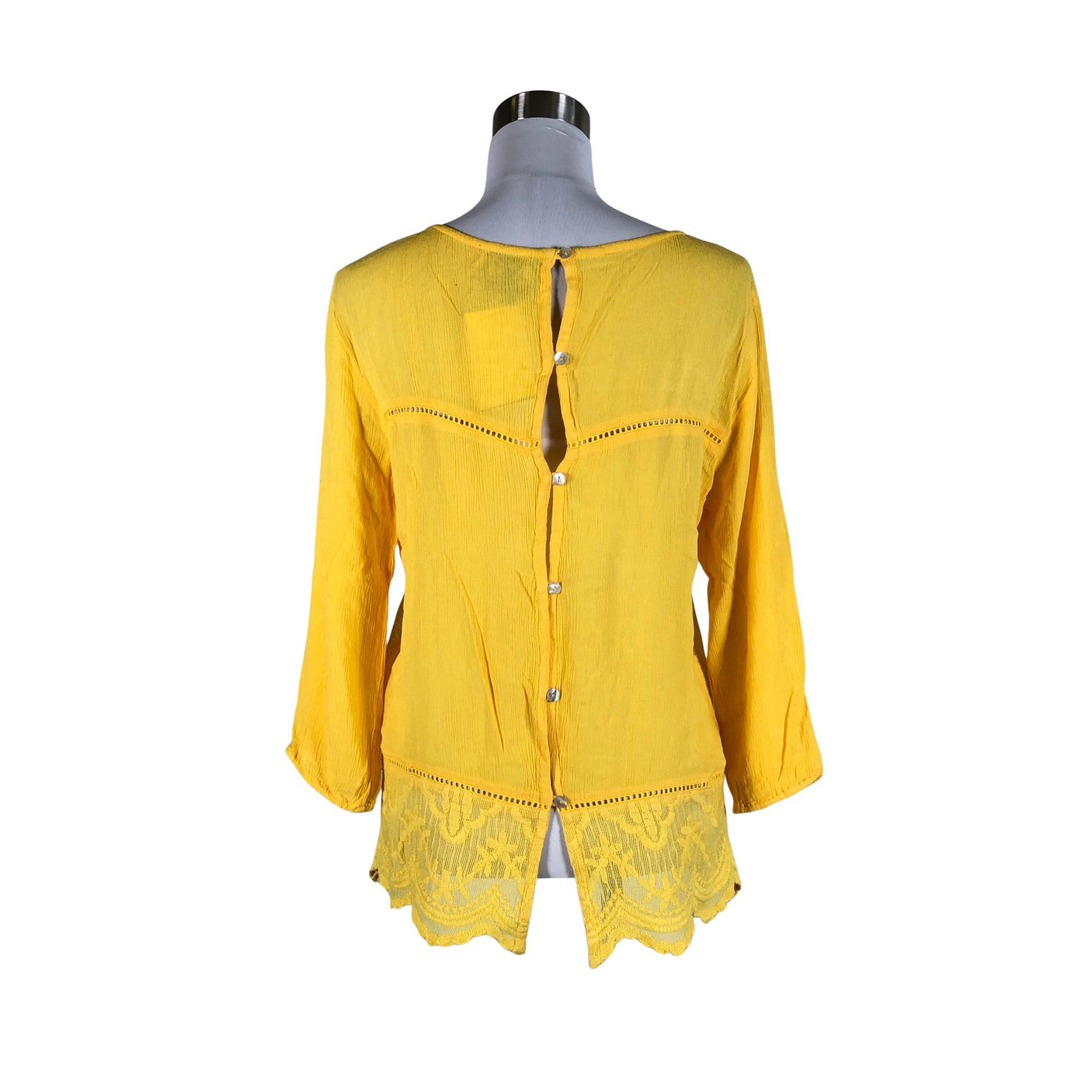 Unisex Nü - Pluus, suurus 36 - Kollane (2)