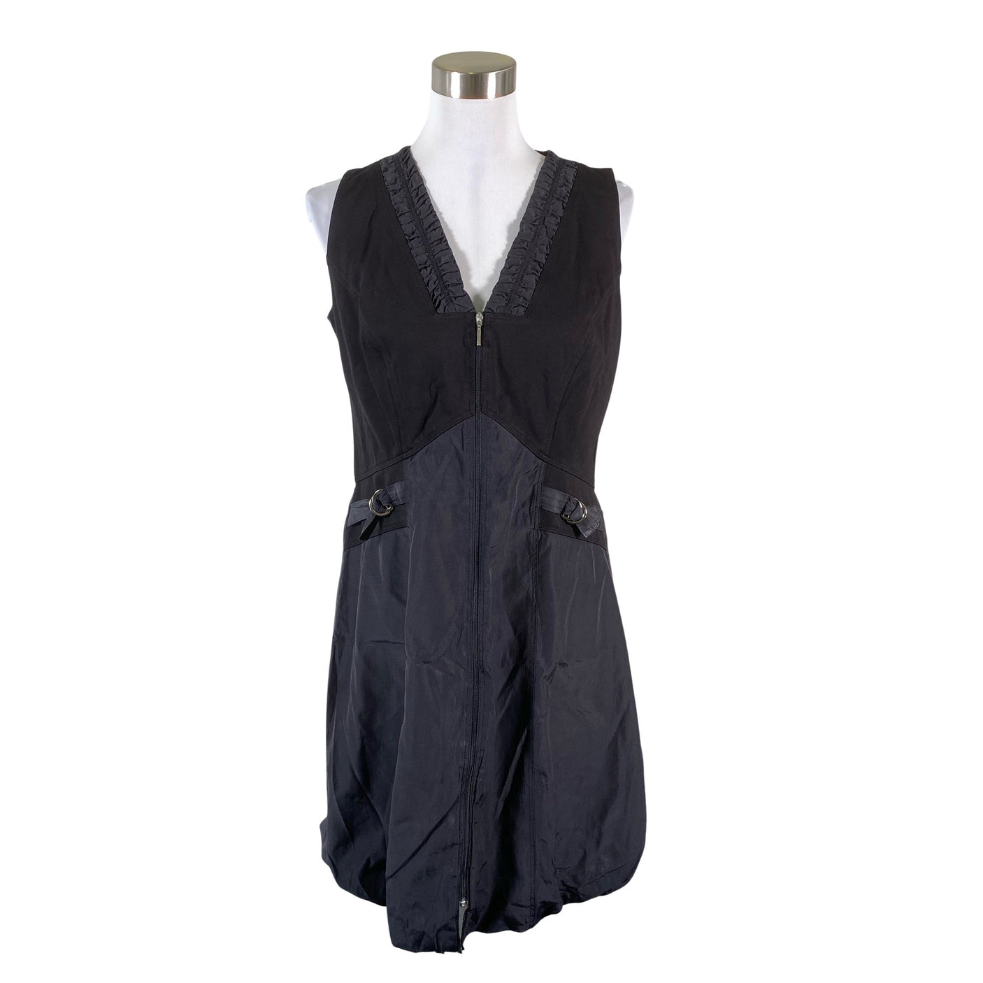 Unisex Voglia - Trikotaažist kleit, suurus 38 - Must (1)