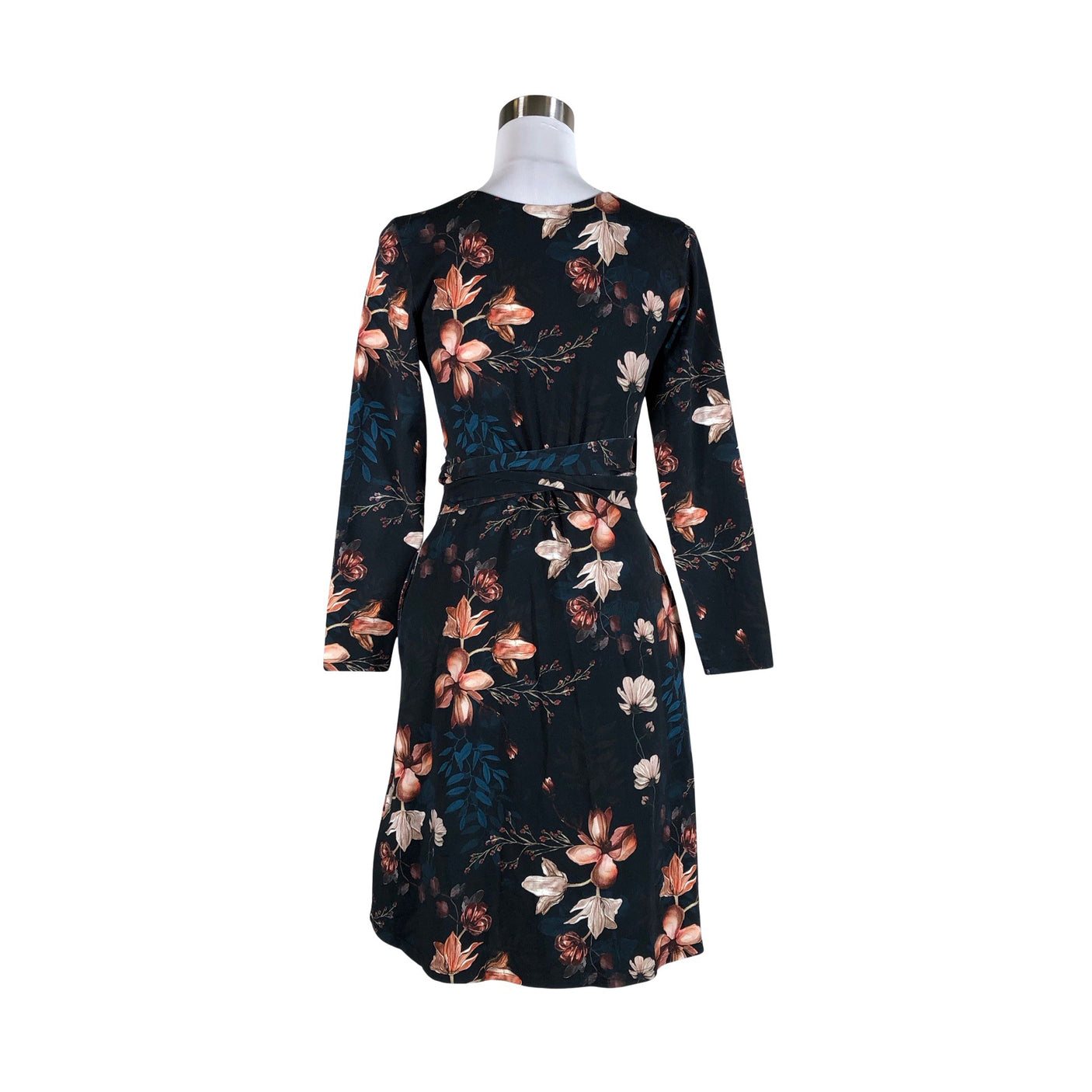 Unisex Nakoa - Trikotaažist kleit, suurus 34 - Must (2)