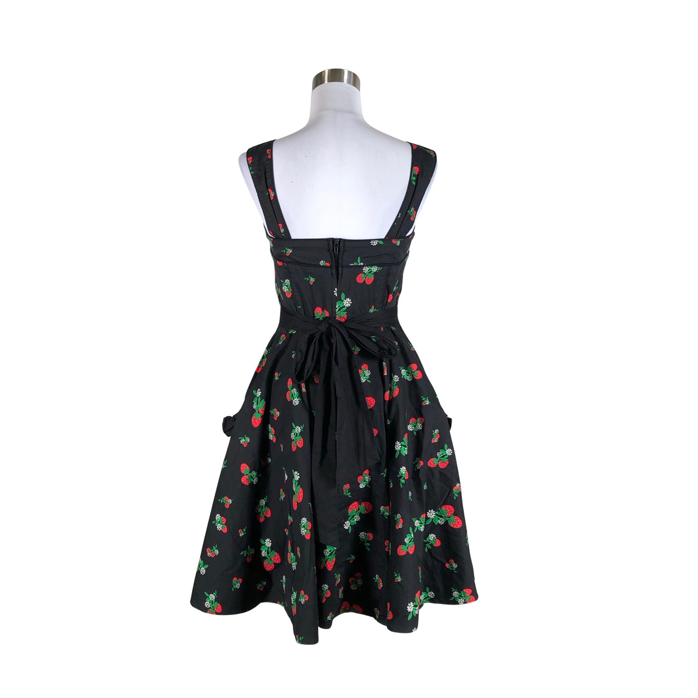 Unisex Hell Bunny - Mitteveniv kleit, suurus 38 - Must (2)