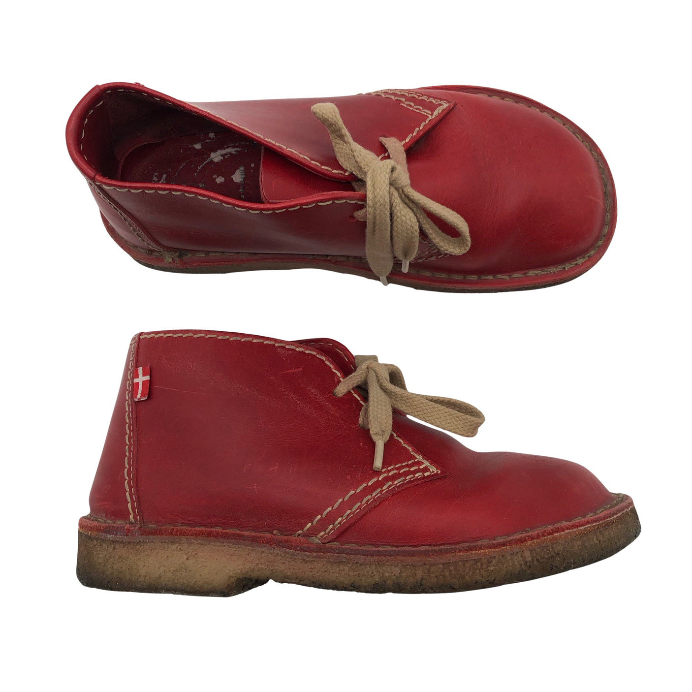 Unisex Duckfeet - Poolsaapad, suurus 38 - Punane (1)