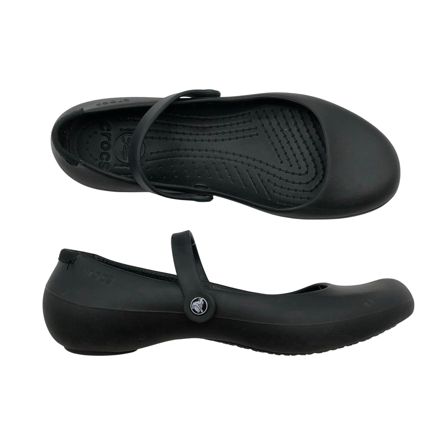 Unisex Crocs - Baleriinad, suurus 38 - Must (1)