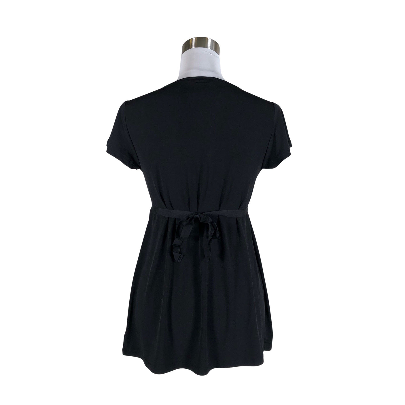 Unisex Motherhood - Lühikeste käistega pluus, suurus 36 - Must (2)