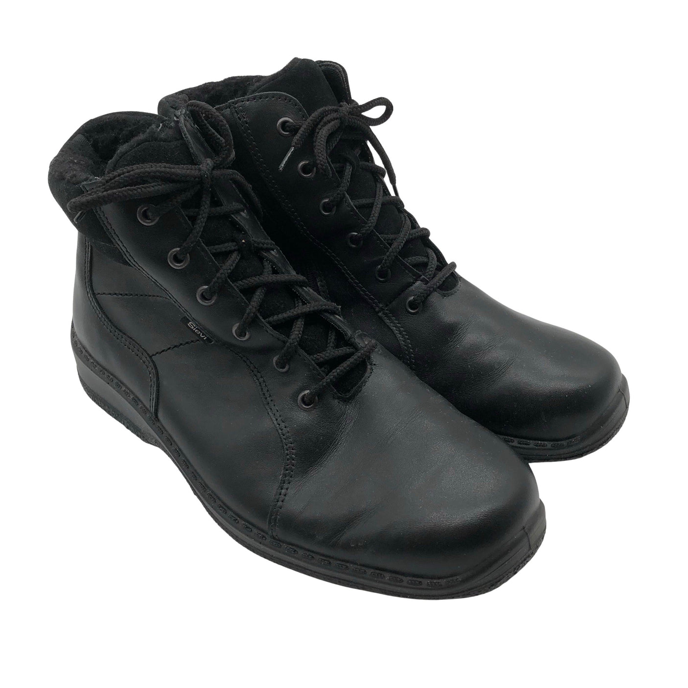 Unisex Sievi - Poolsaapad, suurus XS - Must (2)