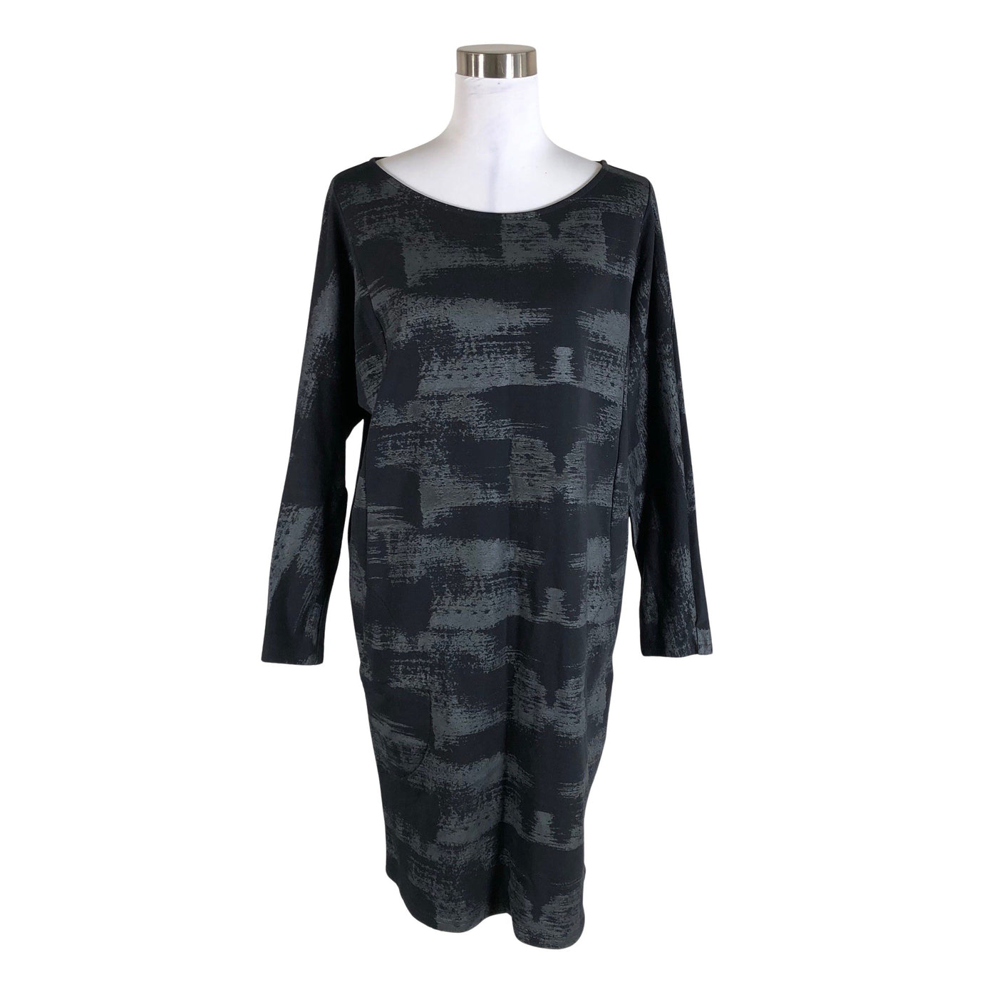 Unisex Lumoan - Trikotaažist kleit, suurus 40 - Must (1)