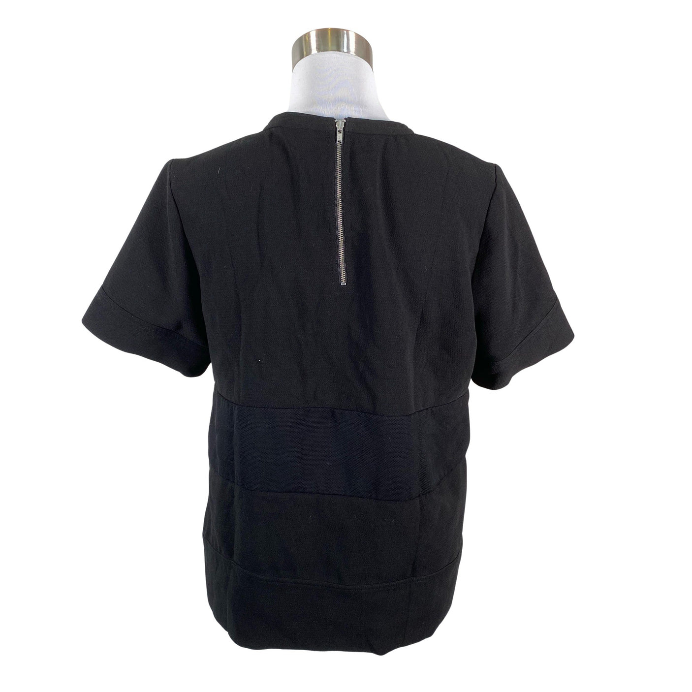 Unisex Samsoe&Samsoe - Lühikeste käistega pluus, suurus 38 - Must (2)