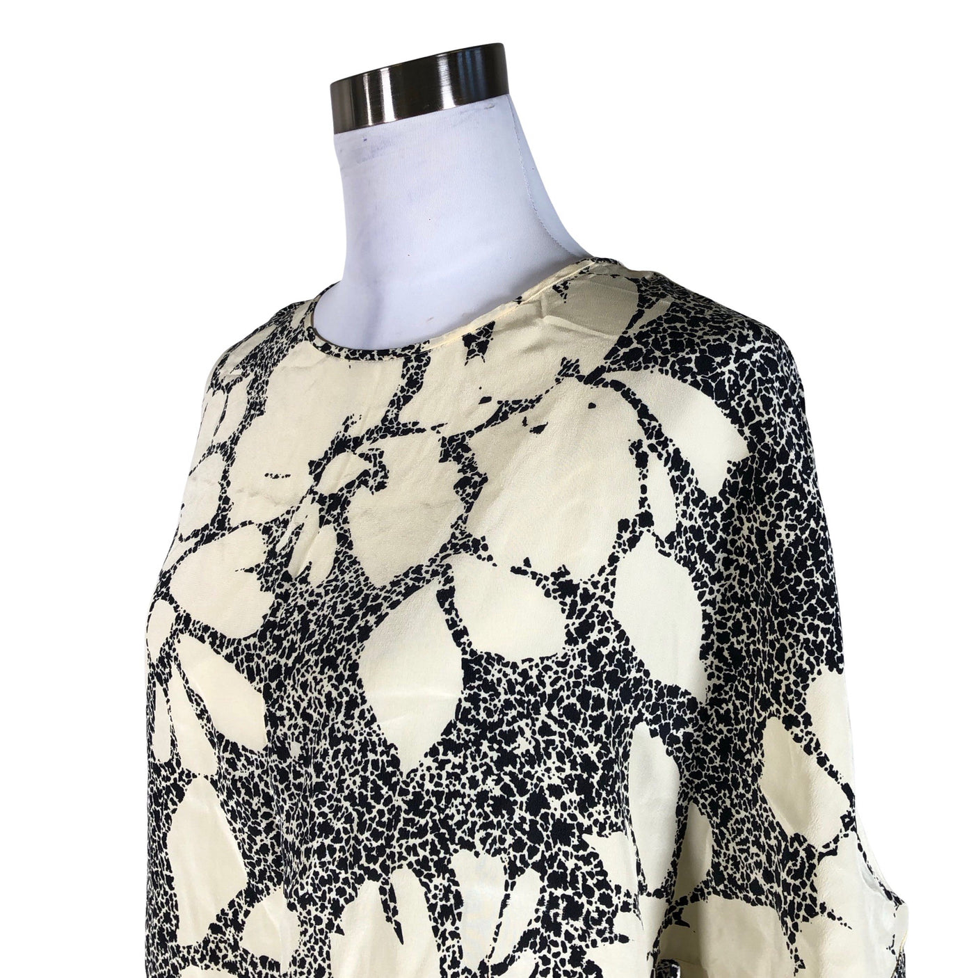 Unisex by Malene Birger - Lühikeste käistega pluus, suurus 38 - Beige (3)