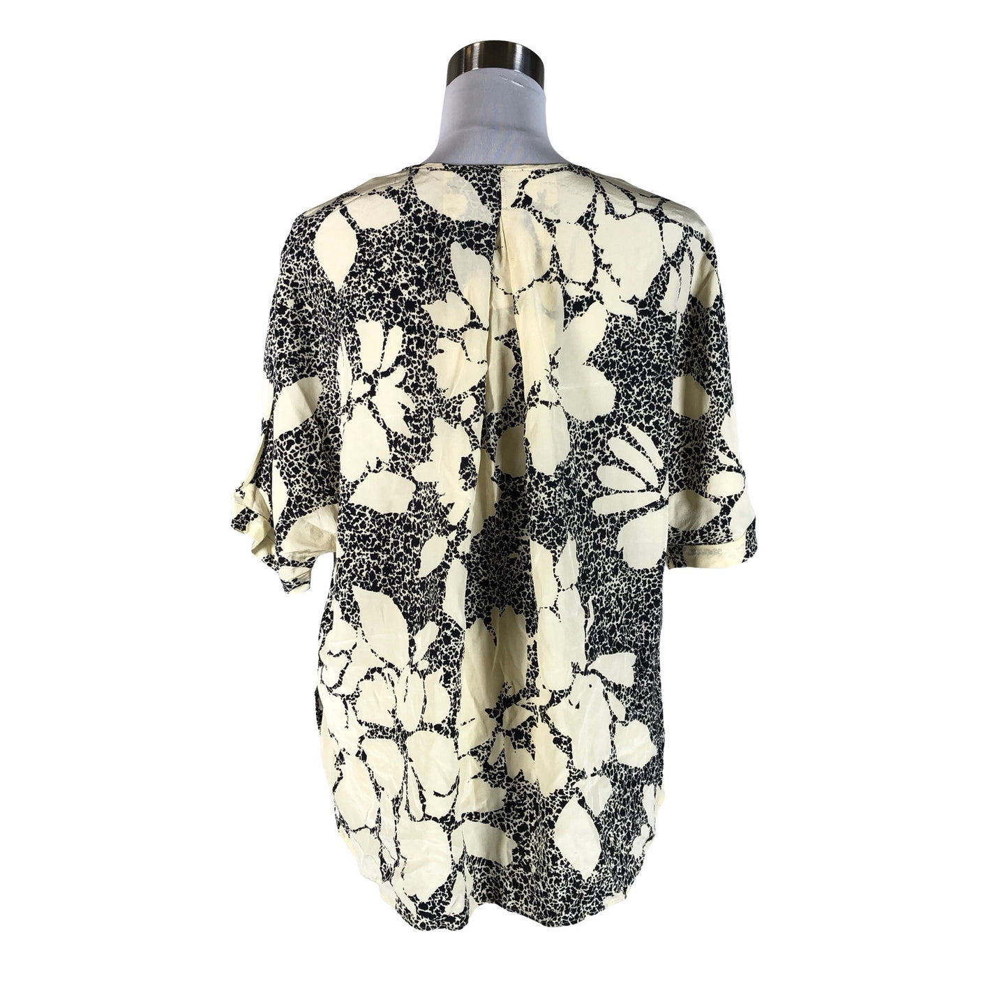 Unisex by Malene Birger - Lühikeste käistega pluus, suurus 38 - Beige (2)