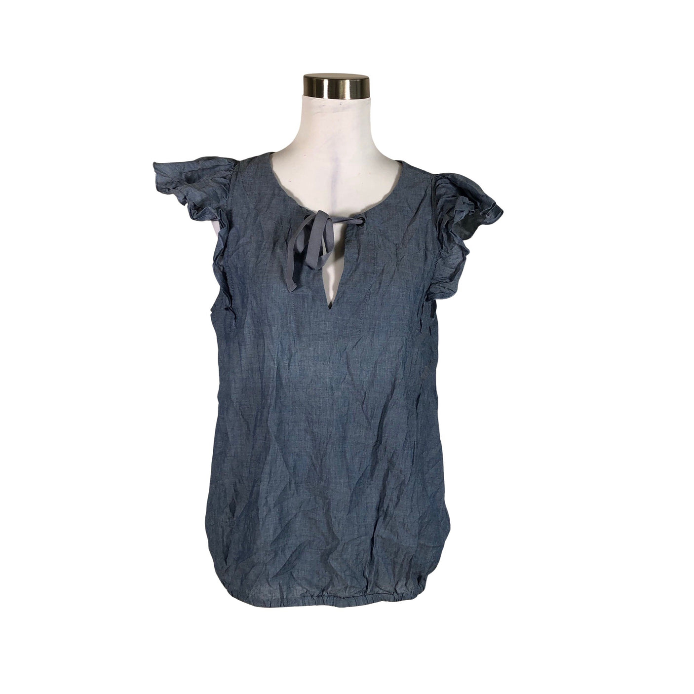 Unisex Gap - Lühikeste käistega pluus, suurus 38 - Sinine (1)