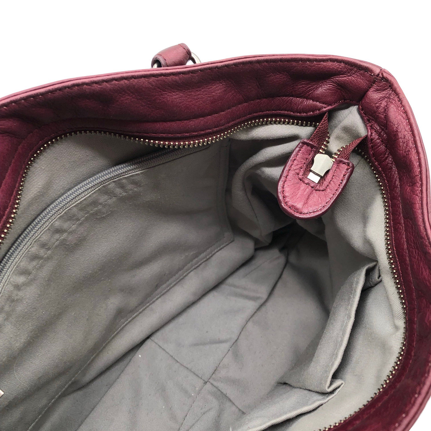 Unisex Lancaster - Käekott, suurus Midi - Veinipunane (3)