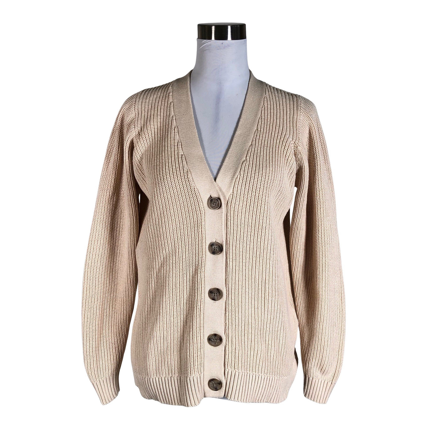Unisex Selected - Kardigan, suurus 36 - Beige (1)