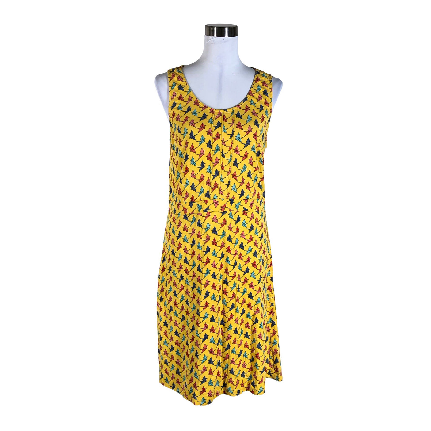 Unisex Who's that girl - Trikotaažist kleit, suurus 40 - Kollane (1)