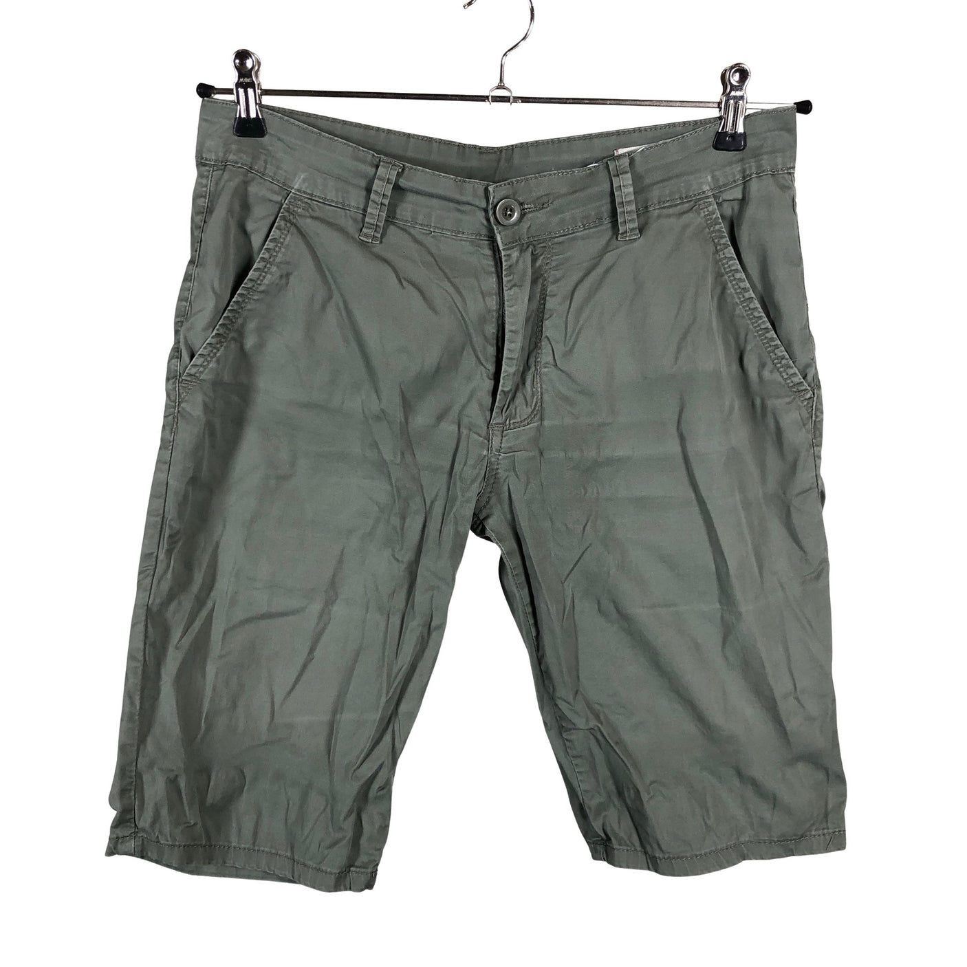 Unisex Leeyo Denim - Lühikesed püksid, suurus W32 - Roheline (1)