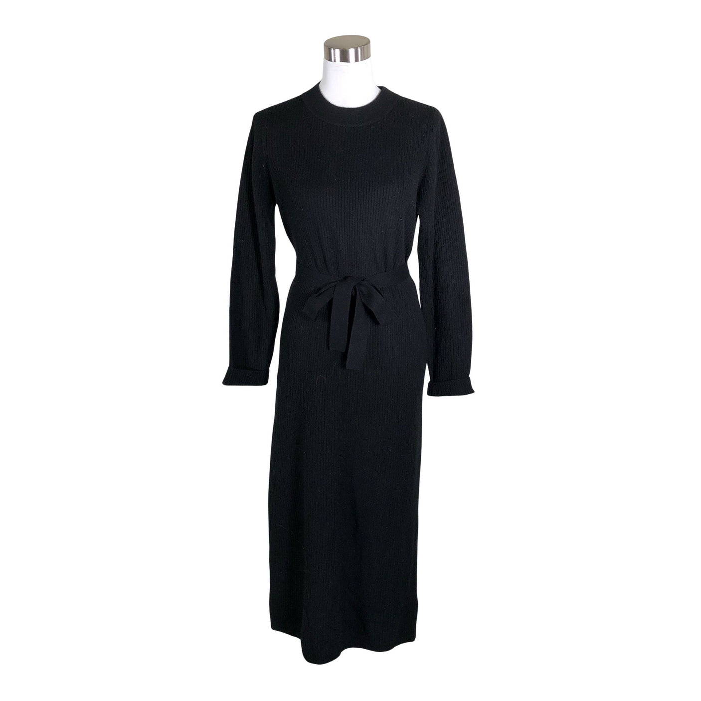 Unisex Andiata - Kootud kleit, suurus 40 - Must (1)