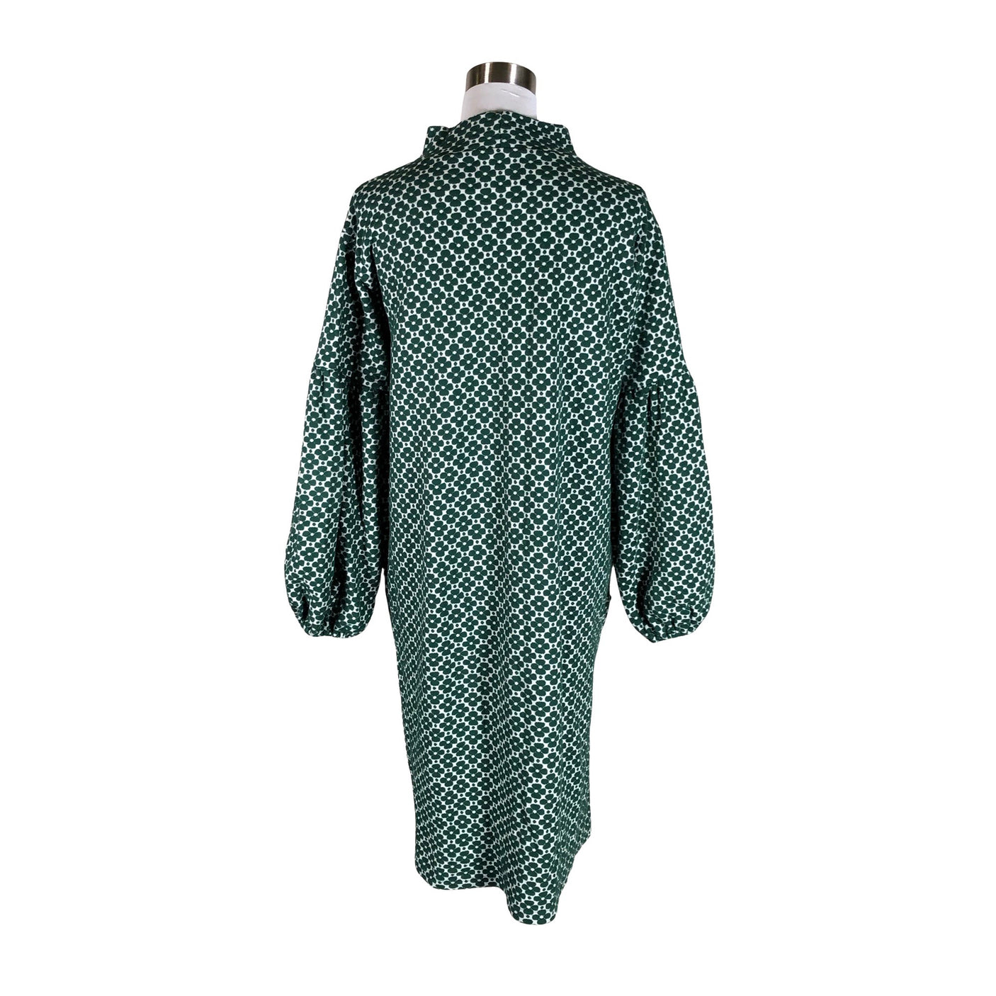 Unisex Nouki - Trikotaažist kleit, suurus 36 - Roheline (2)