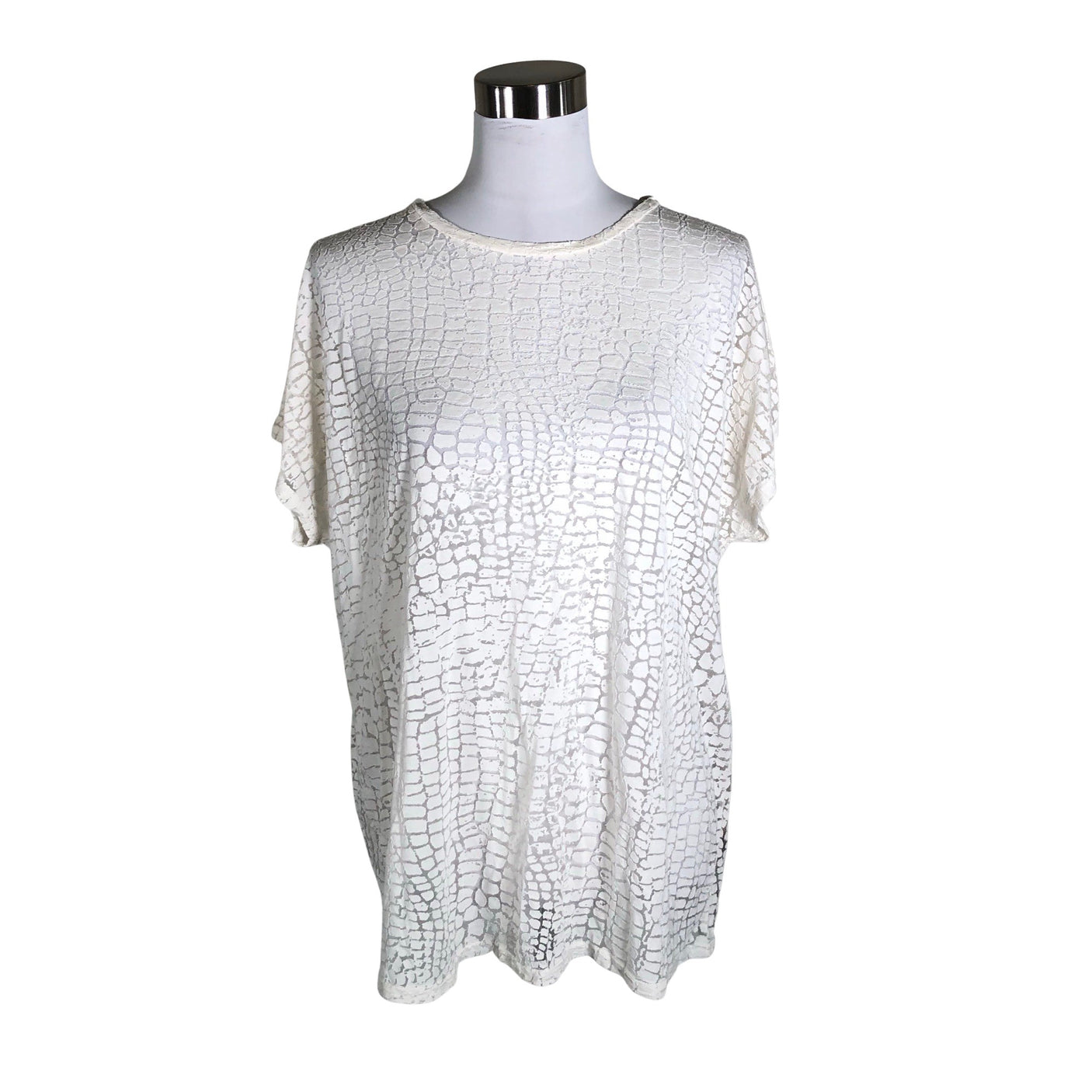 Unisex Diesel - T-särk, suurus 38 - Looduslik valge (1)