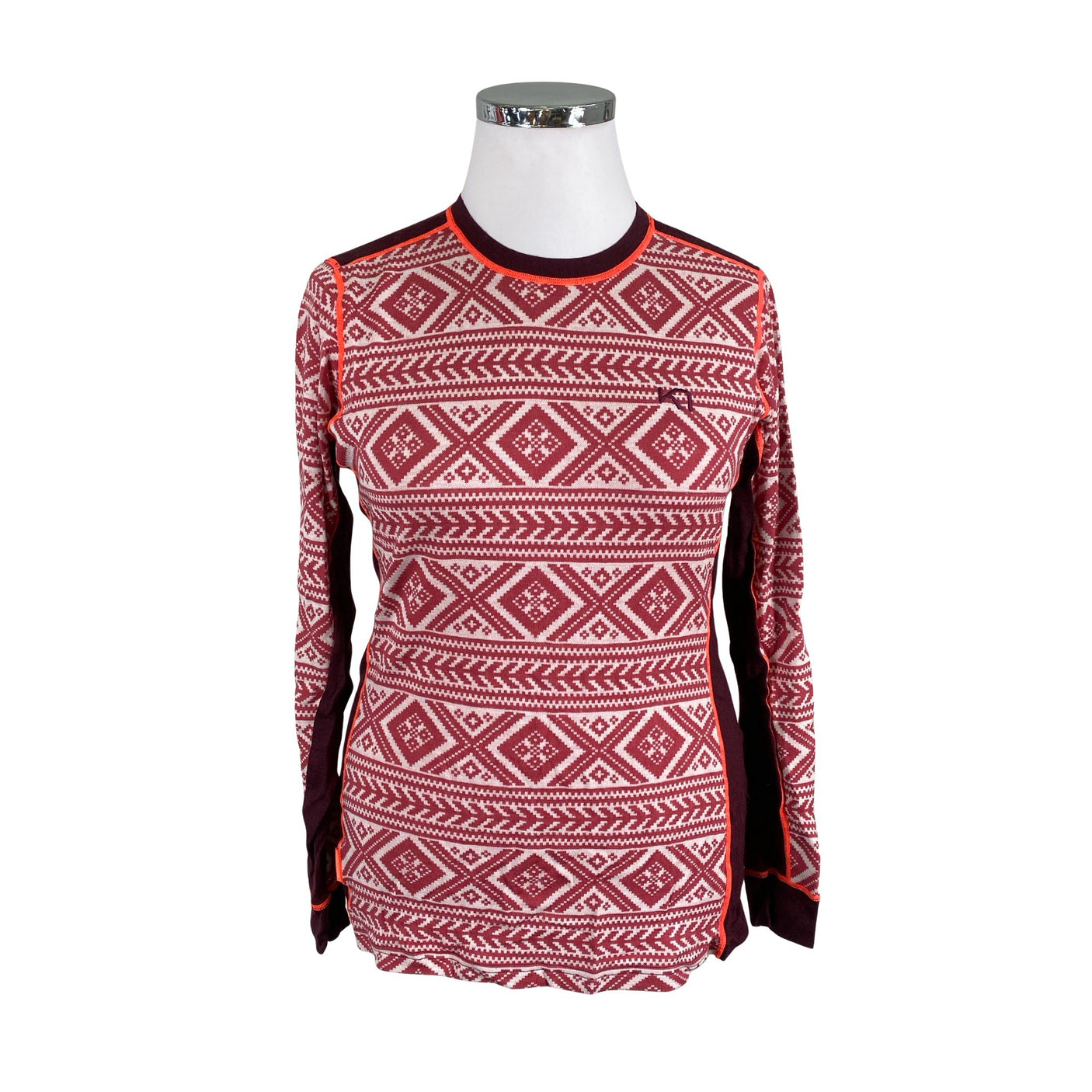 Unisex Kari Traa - Soe pesu (särk), suurus 42 - Veinipunane (1)