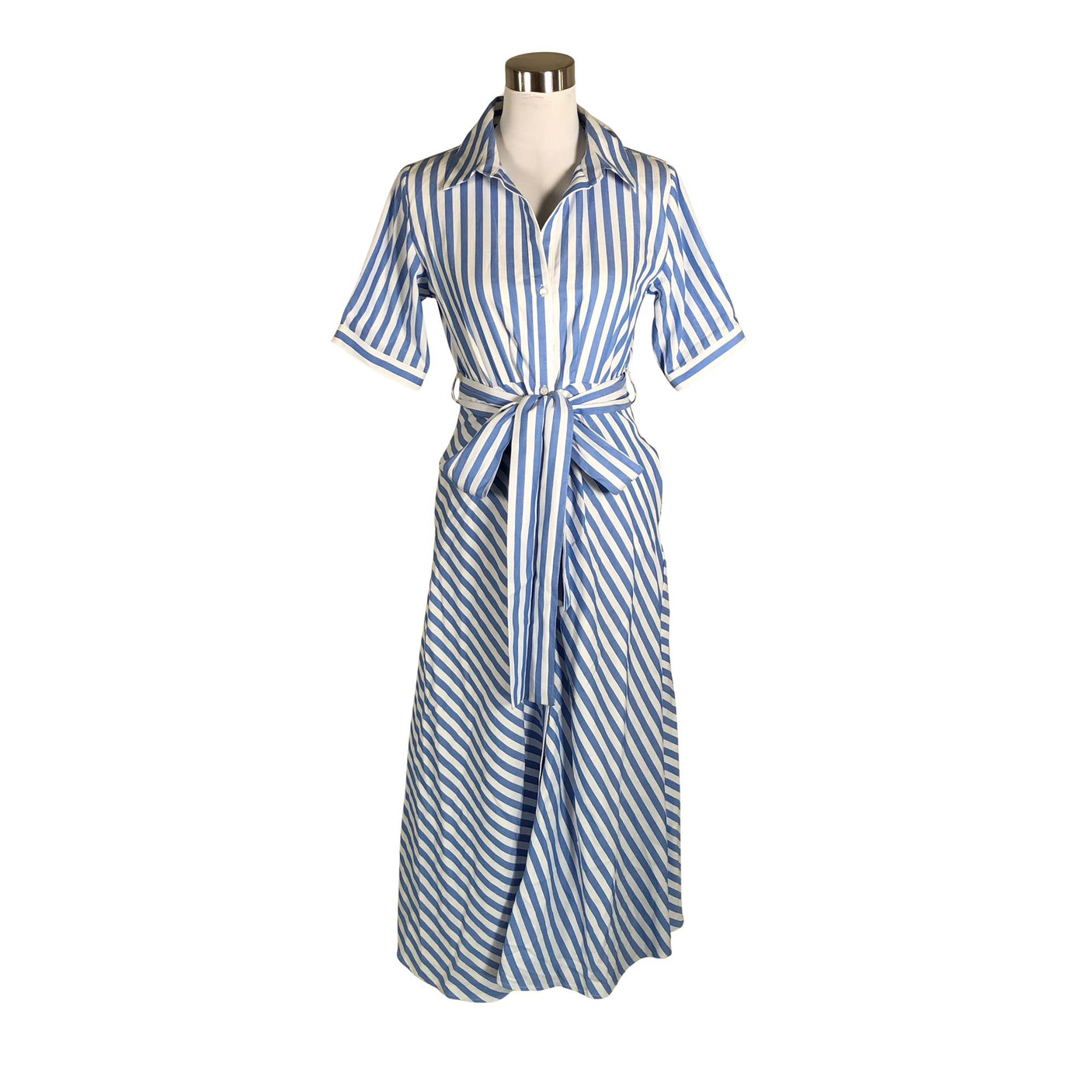 Unisex Milano Italy - Mitteveniv kleit, suurus 36 - Helesinine (1)