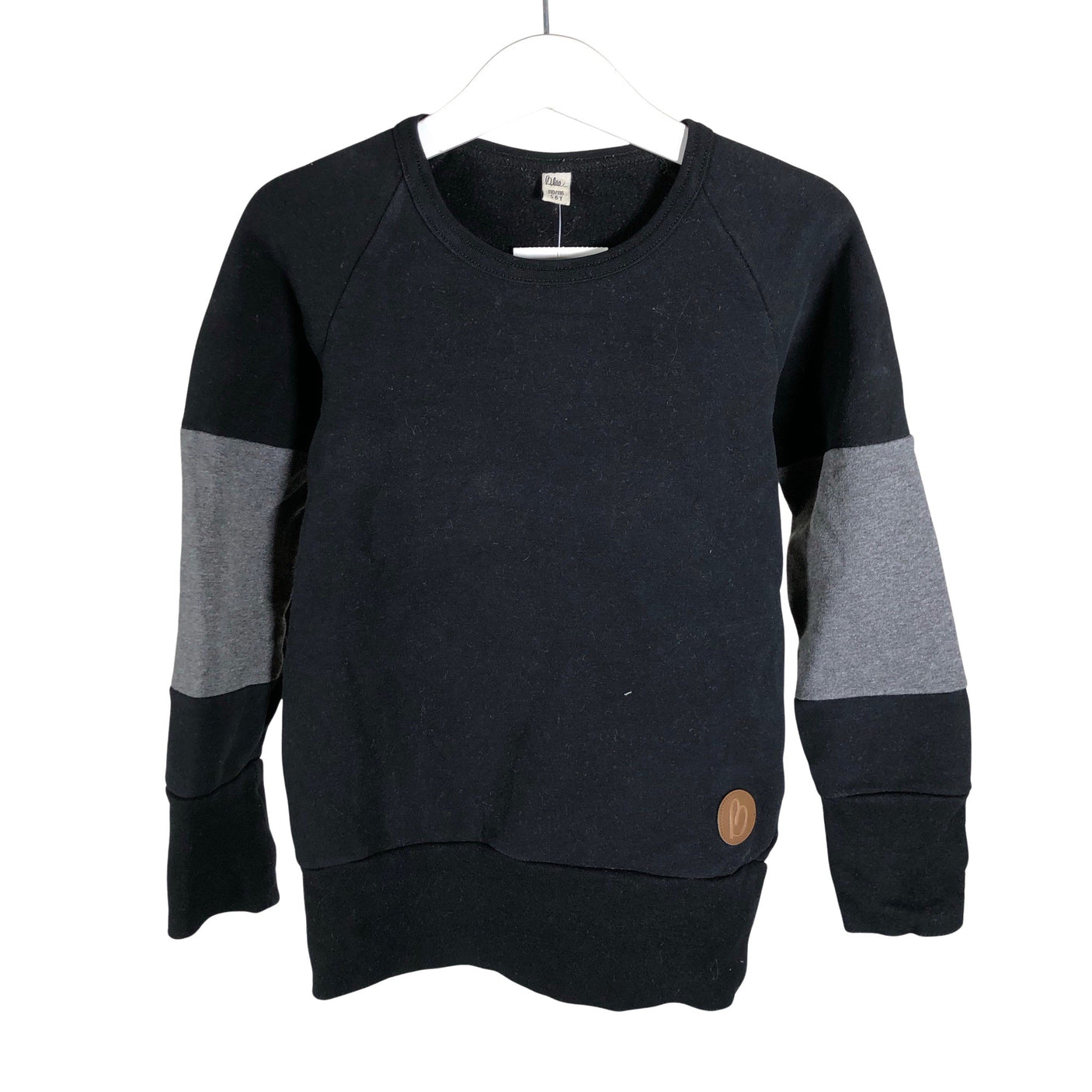 Unisex Blaa - Dressikangast pluus, suurus 110 - 116 - Must (1)
