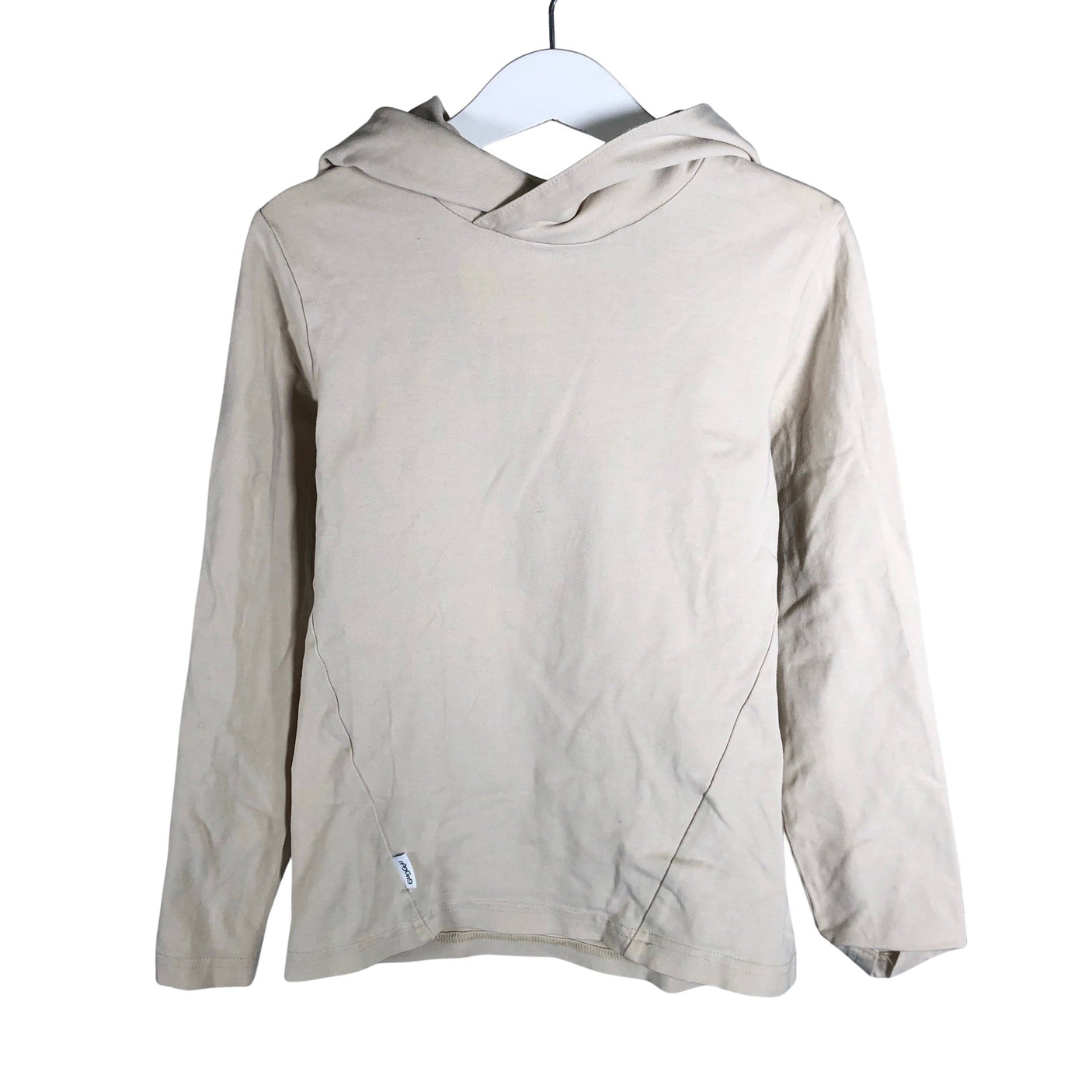 Unisex Gugguu - Trikotaažist pluus, suurus 122 - 128 - Beige (1)