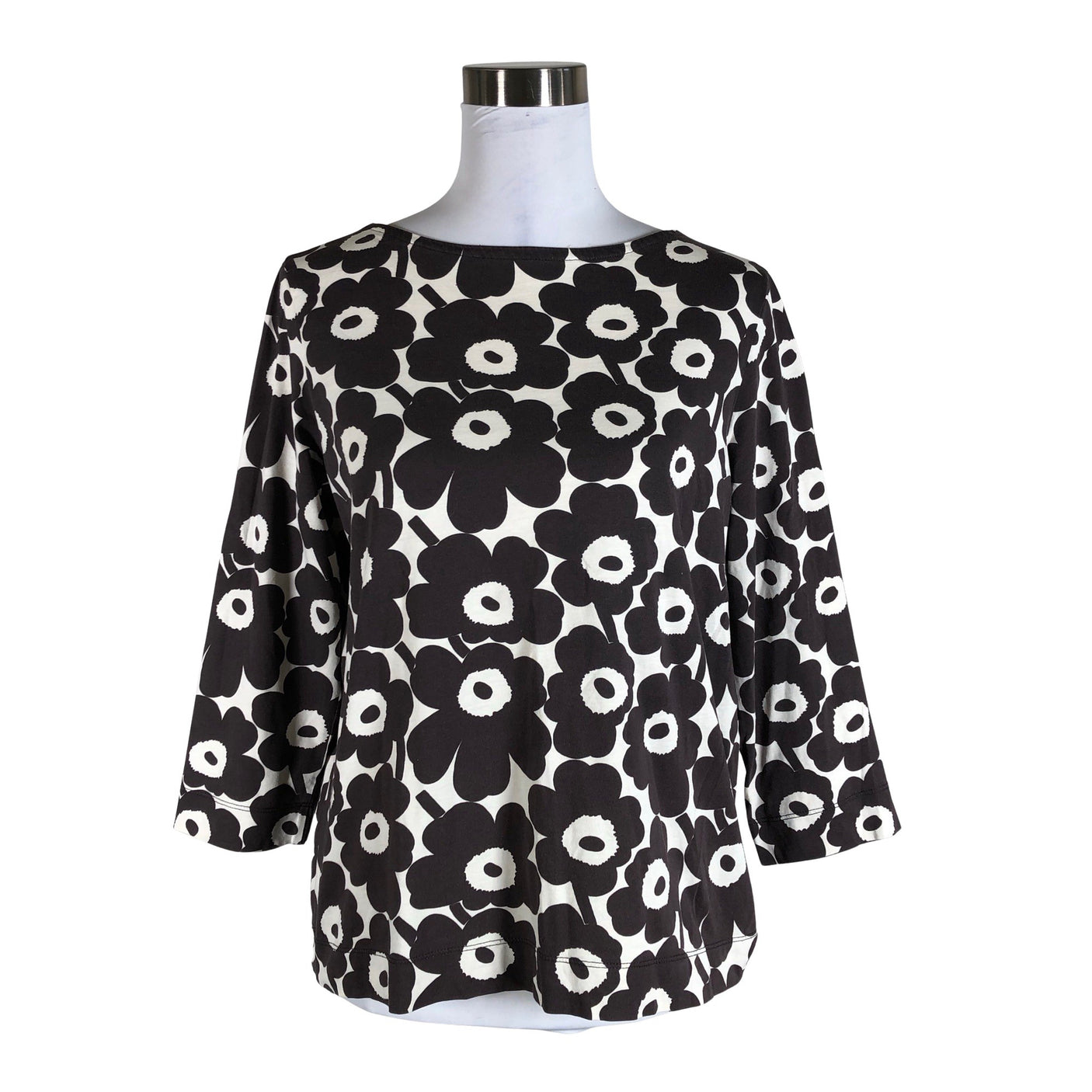 Unisex Marimekko - Trikotaažist pluus, suurus 40 - Pruun (1)