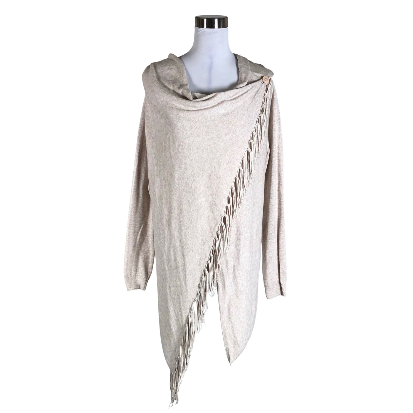 Unisex Repeat - Kardigan, suurus 40 - Beige (1)