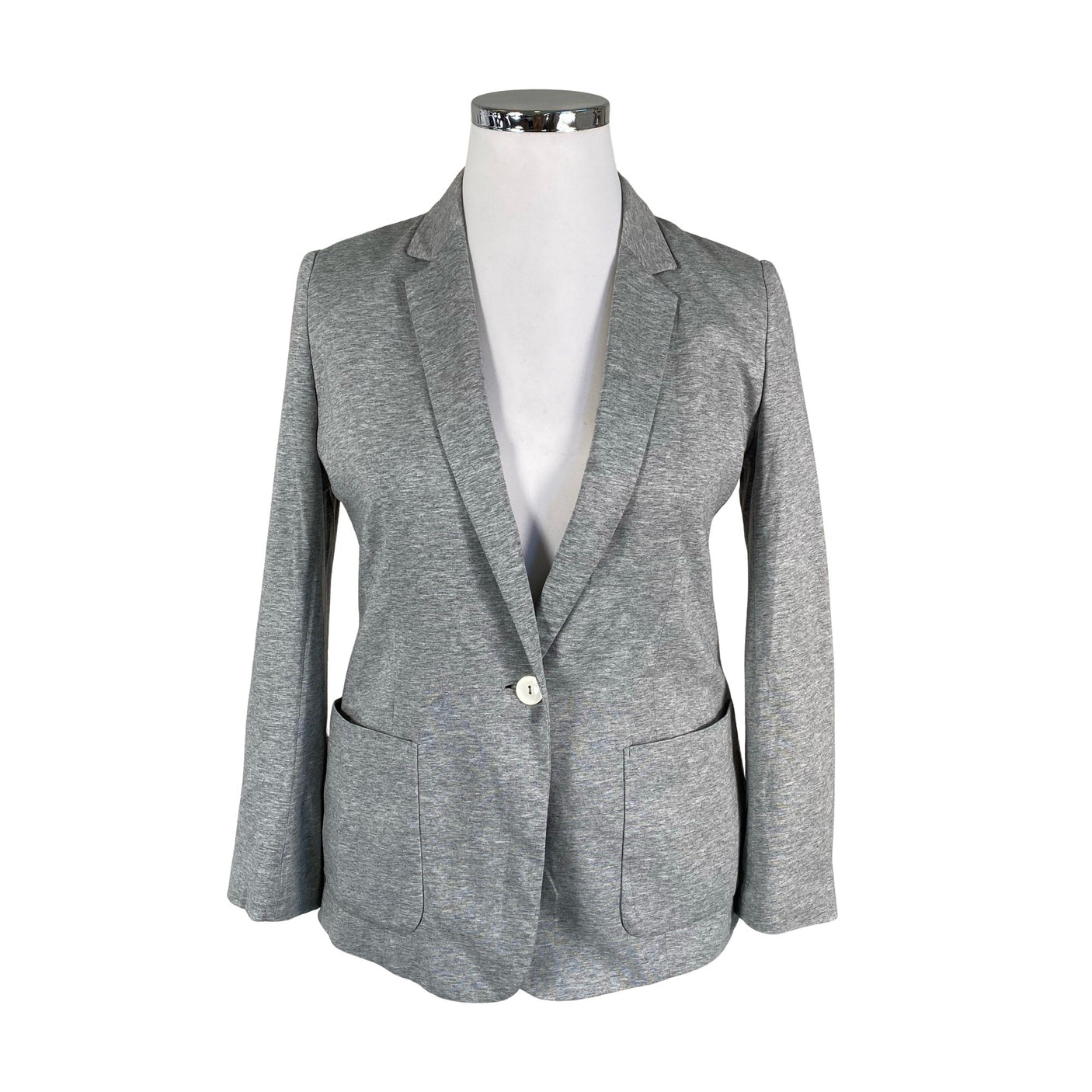 Unisex Uniqlo - Dressikangast jakk, suurus 42 - Hall (1)