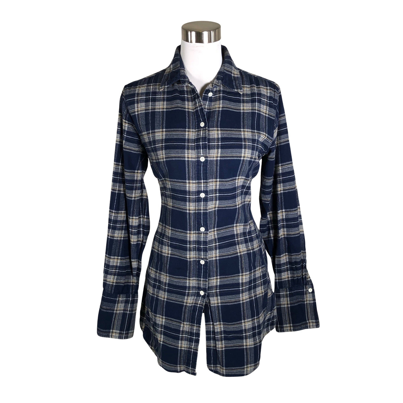 Unisex Gant - Flanellsärk, suurus 40 - Sinine (1)