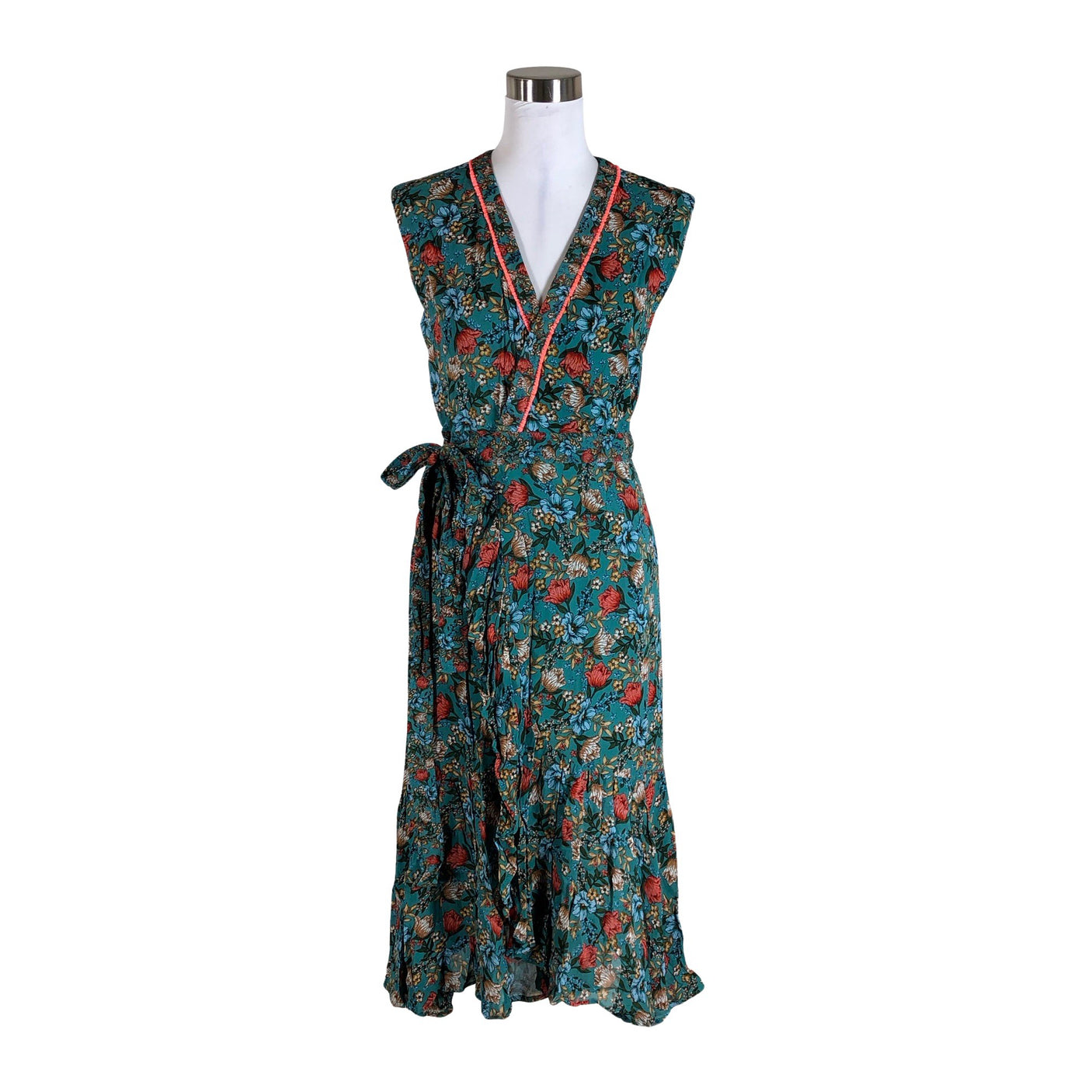 Unisex Derhy - Õhuke kleit, suurus 40 - Roheline (1)