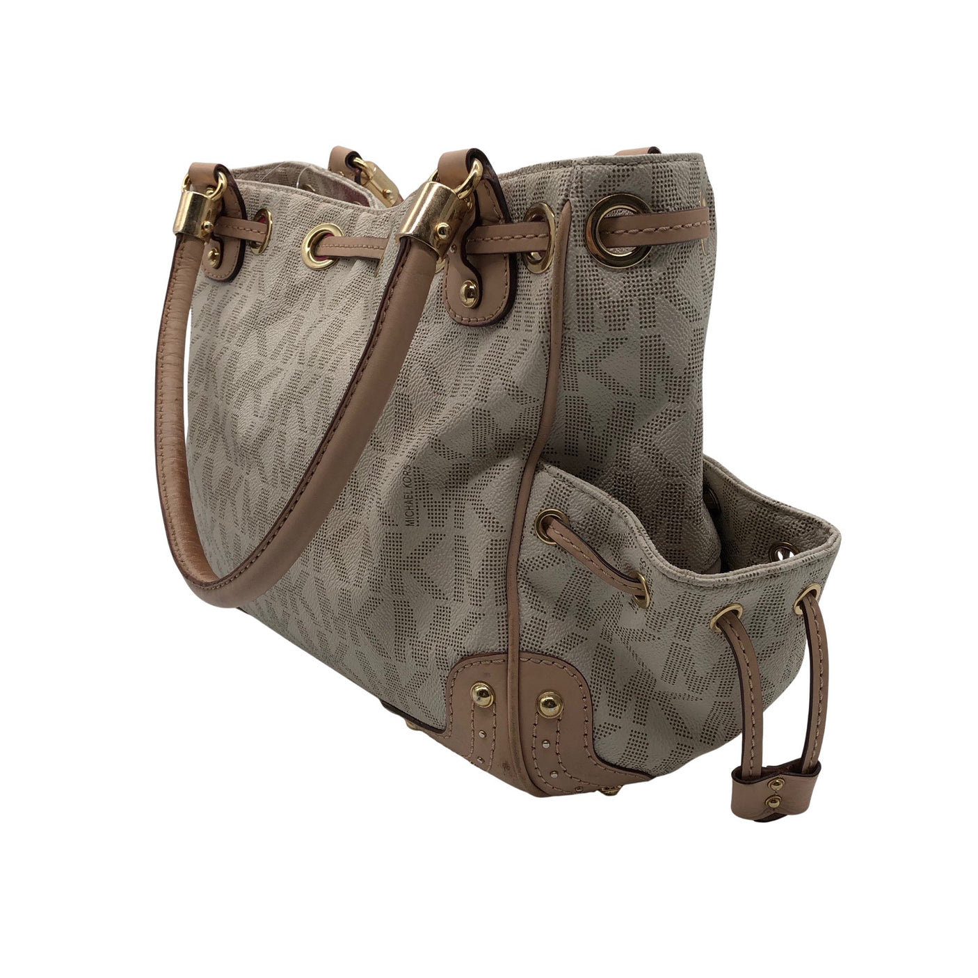 Unisex Michael Kors - Käekott, suurus Midi - Beige (2)