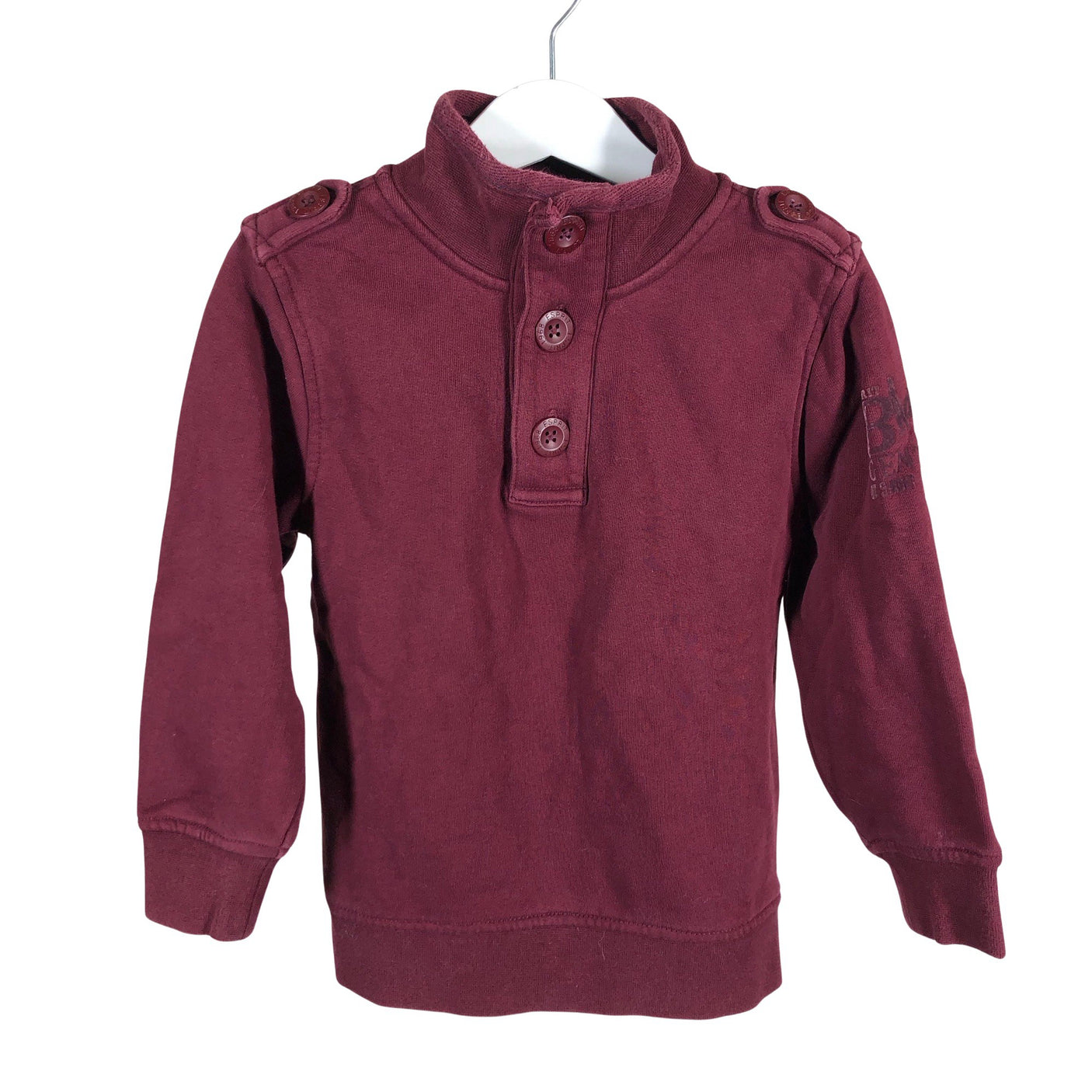 Unisex Esprit - Dressikangast pluus, suurus 92 - 98 - Veinipunane (1)