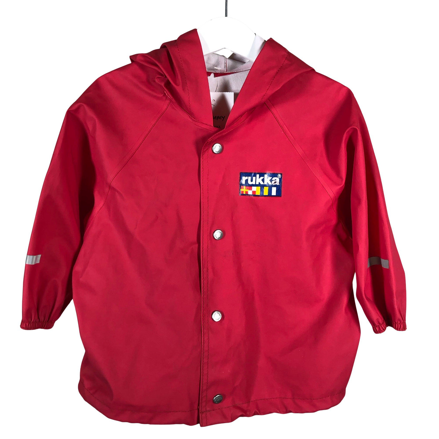 Unisex Rukka - Vihmajope, suurus 80 - 86 - Punane (1)