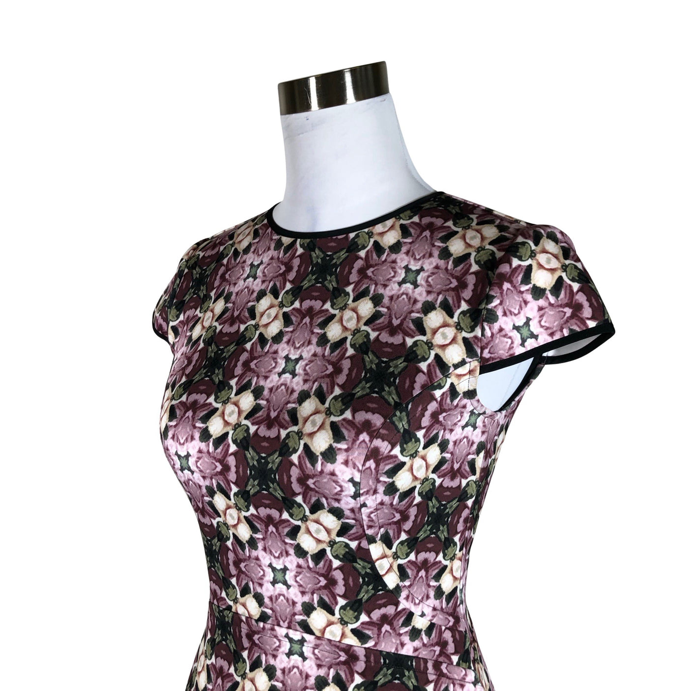 Unisex Ted Baker - Trikotaažist kleit, suurus 36 - Veinipunane (3)