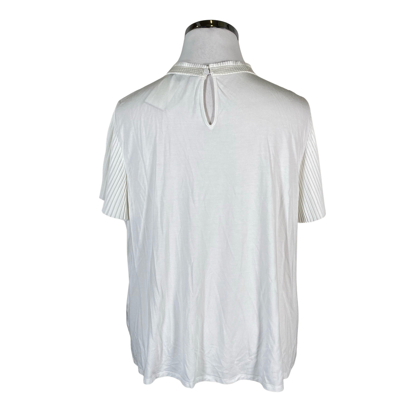 Unisex Marks&Spencer - Lühikeste käistega pluus, suurus 46 - Valge (2)