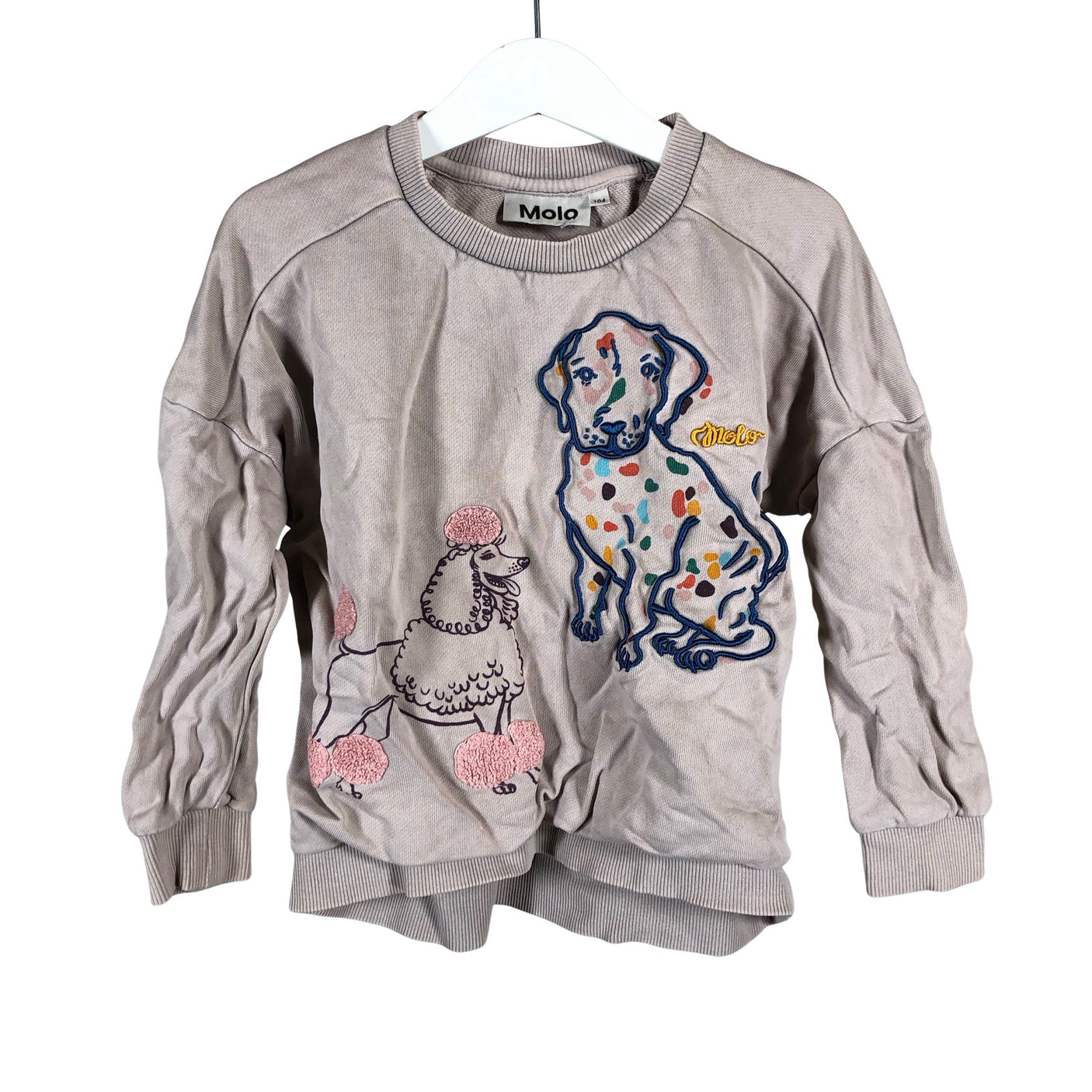 Unisex Molo Kids - Dressikangast pluus, suurus 98 - 104 - Heleroosa (1)