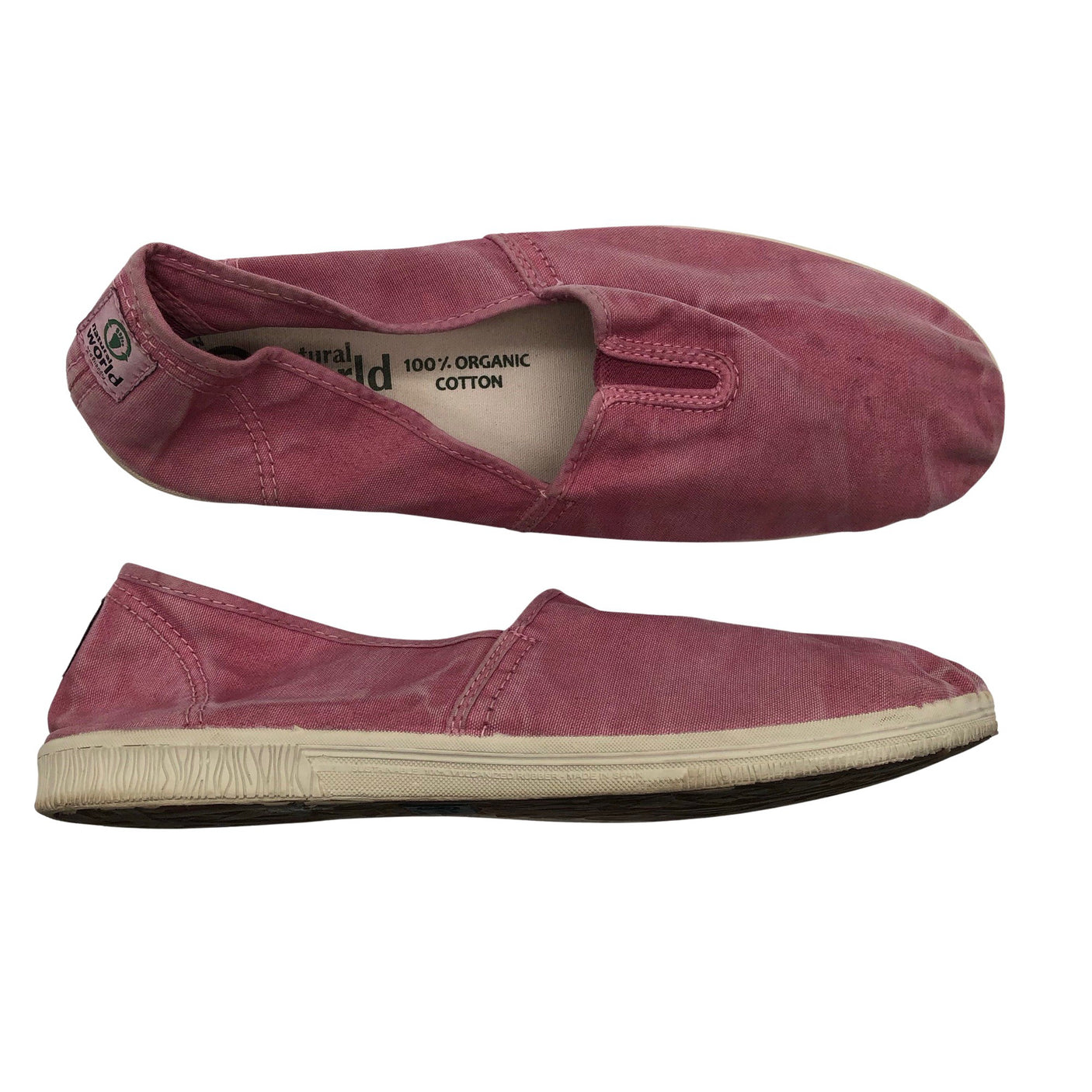 Unisex Natural World - Mokassiinid, suurus 41 - Heleroosa (1)
