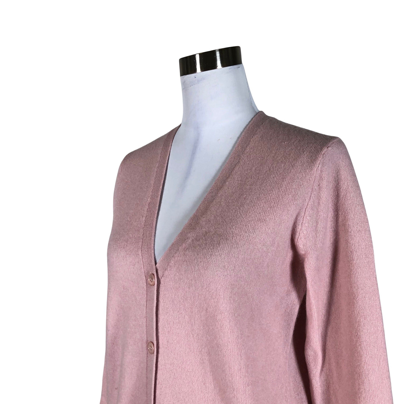 Unisex Just Cashmere - Kardigan, suurus 38 - Heleroosa (3)