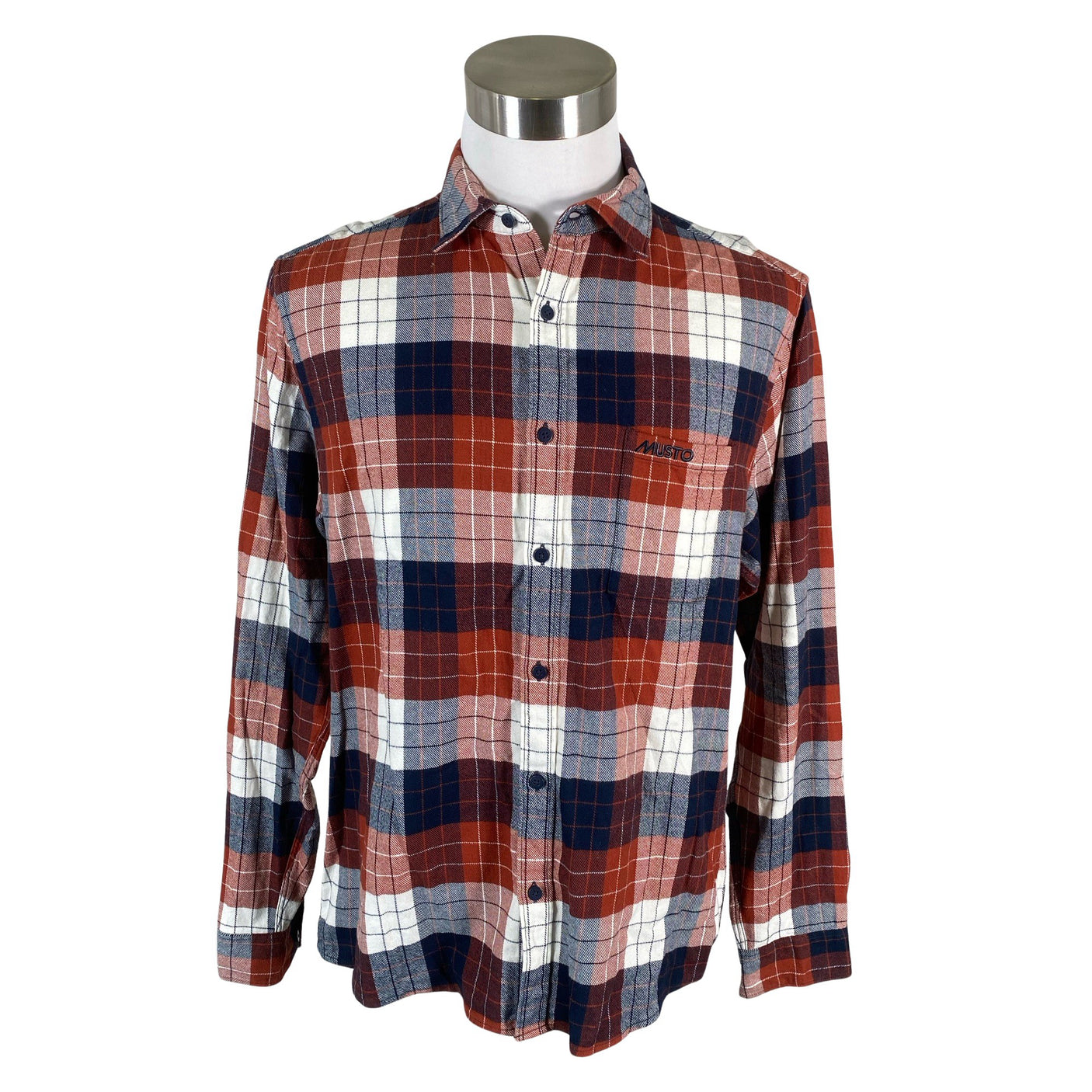 Unisex Musto - Flanellsärk, suurus XL - Pruun (1)