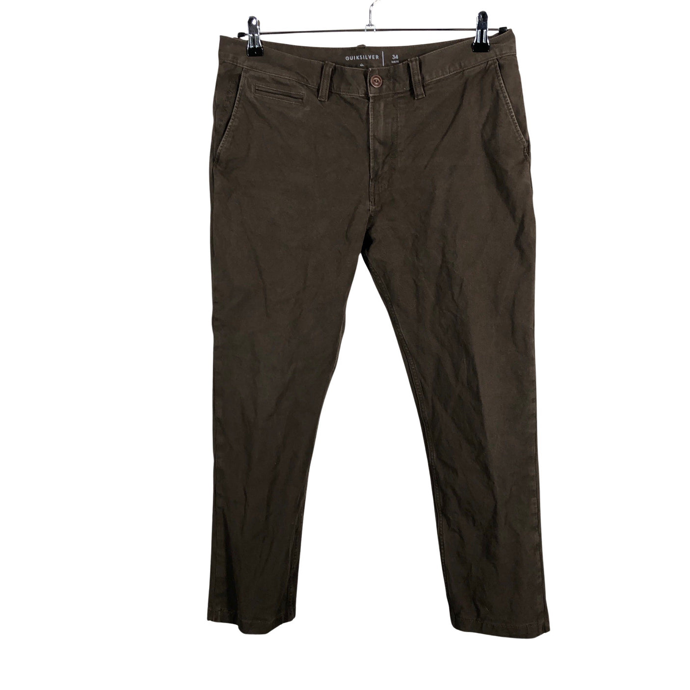 Unisex Quiksilver - Chino-püksid, suurus W34 - Pruun (1)