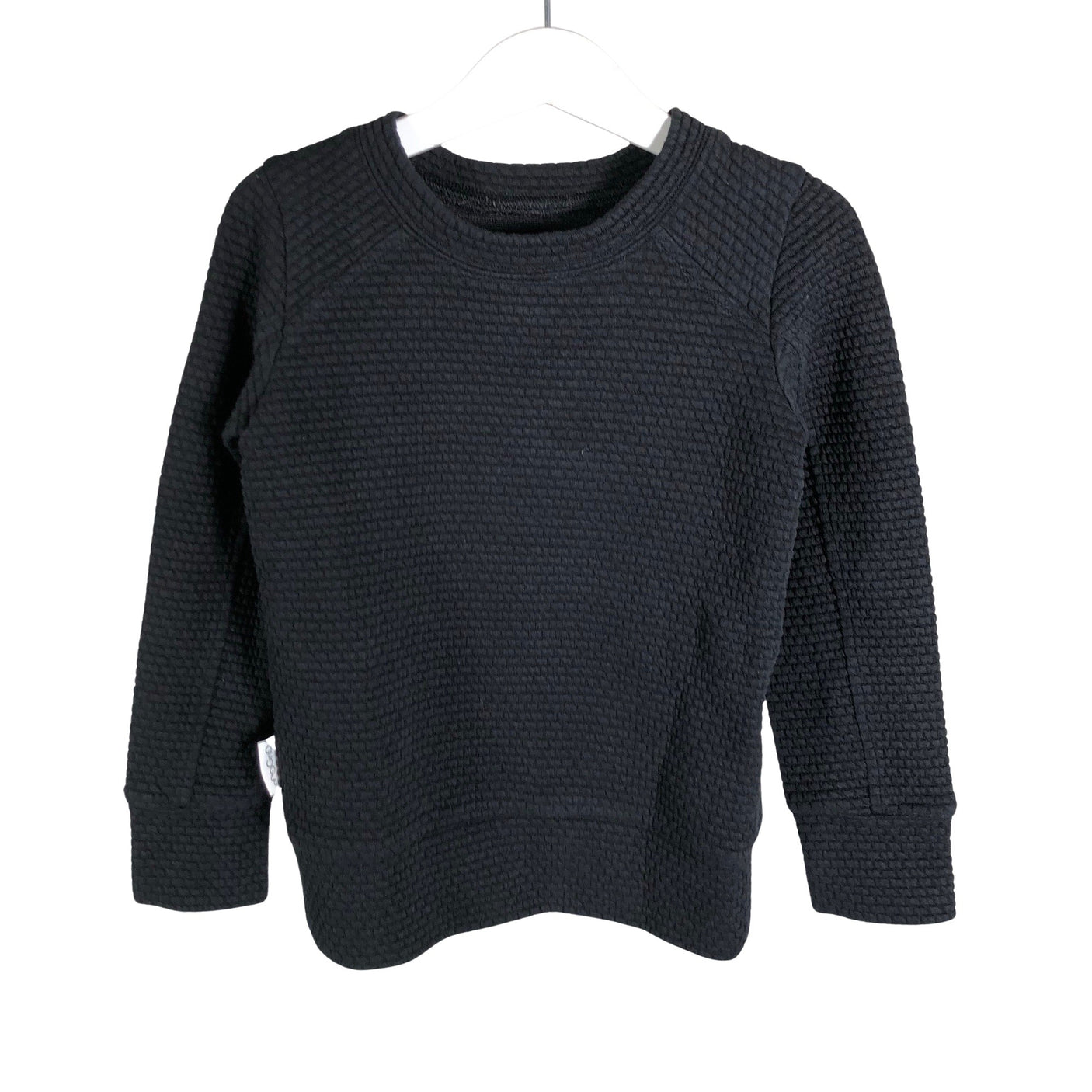 Unisex Gugguu - Trikotaažist pluus, suurus 98 - 104 - Must (1)