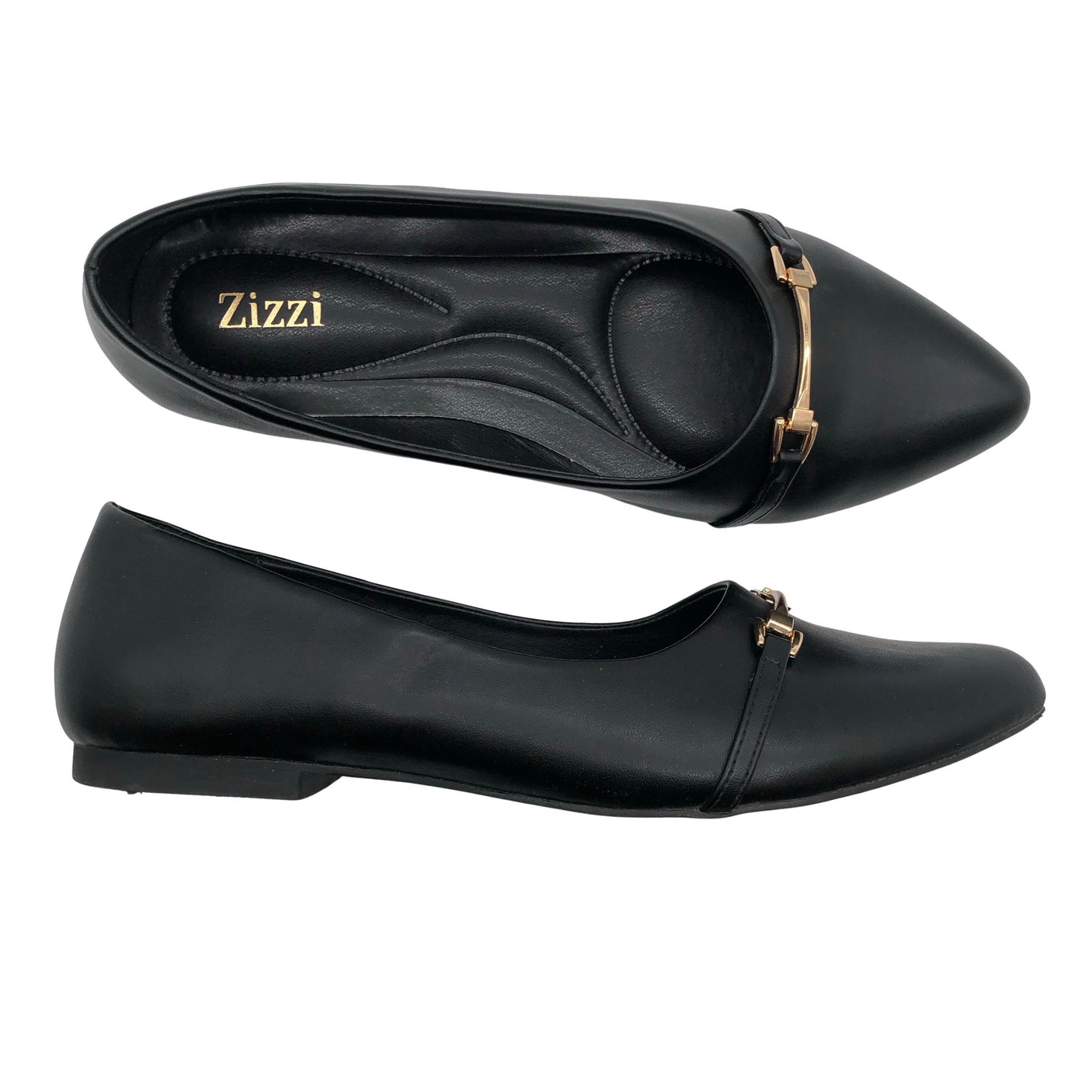Unisex Zizzi - Baleriinad, suurus 39 - Must (1)