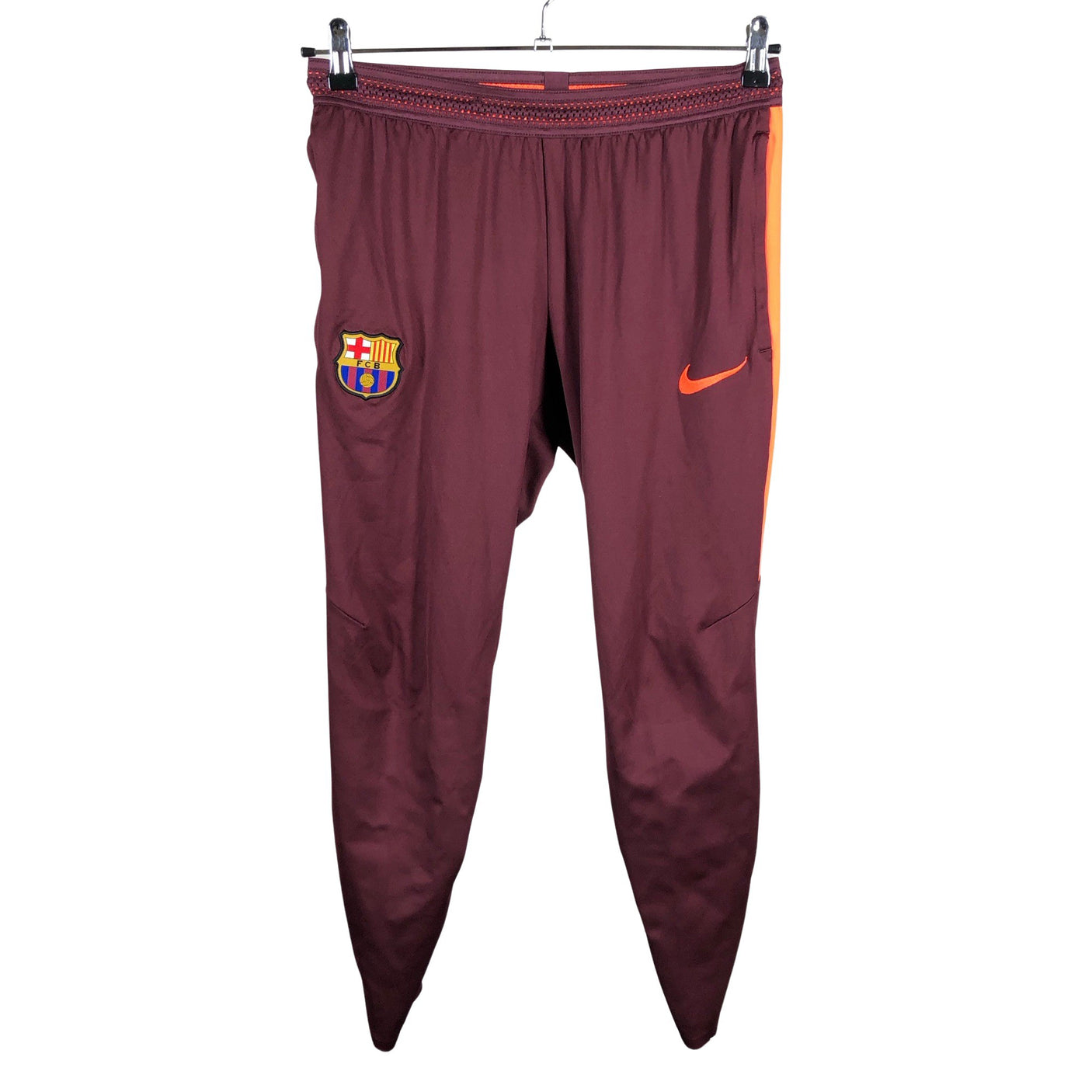 Unisex Nike - Trikotaažist püksid, suurus 38 - Veinipunane (1)