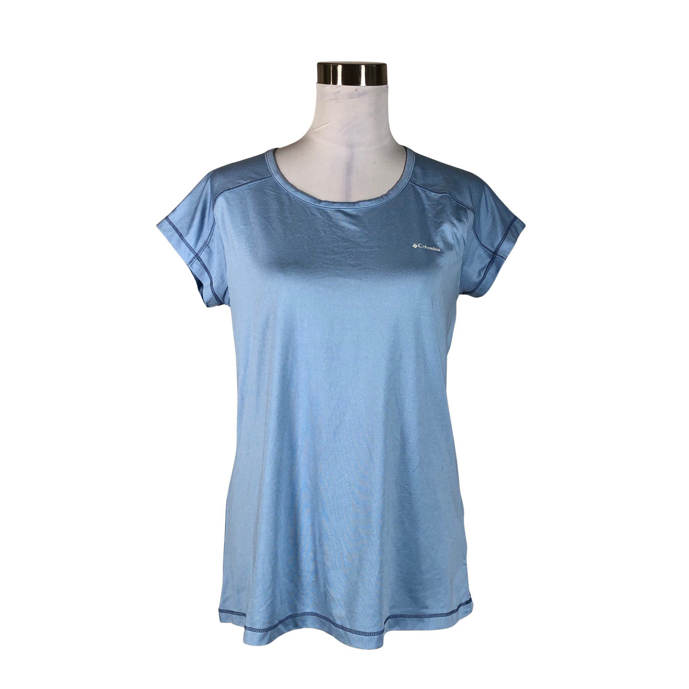 Unisex Columbia - Spordisärk, lühikesed käised, suurus 40 - Helesinine (1)